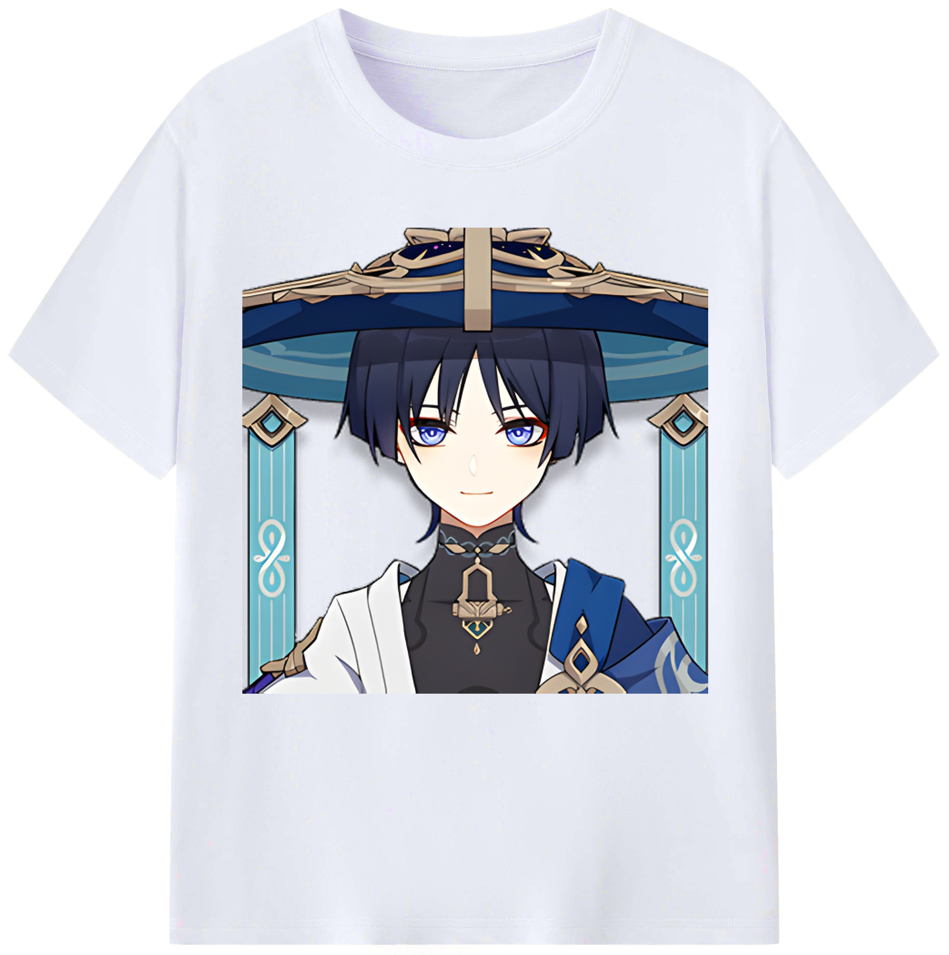 げんし神 さんペい genshin Sanpei レディースカジュアルプリントTシャツ（綿100％）