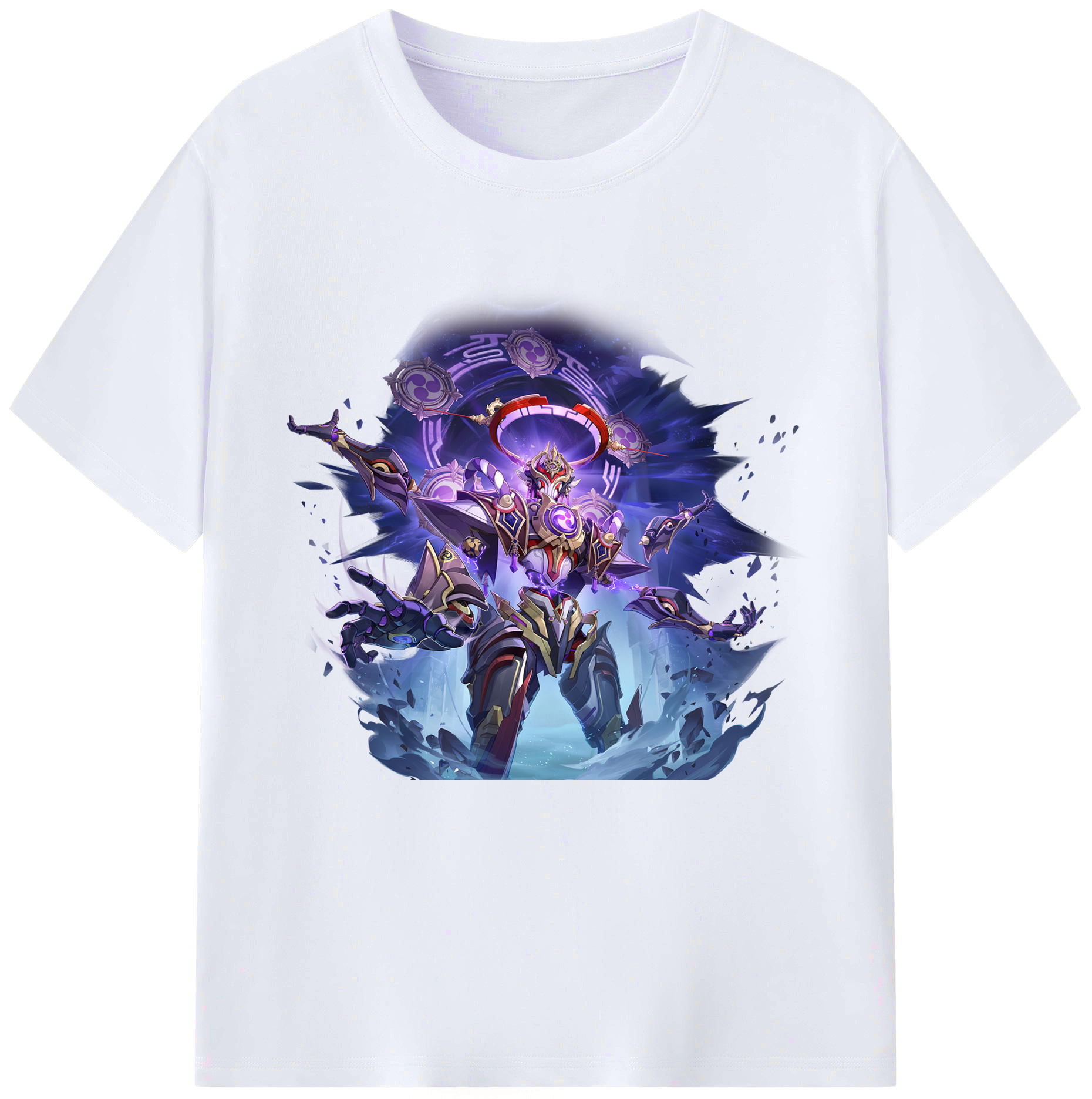 げんし神 さんペい genshin Sanpei レディースカジュアルプリントTシャツ（綿100％）