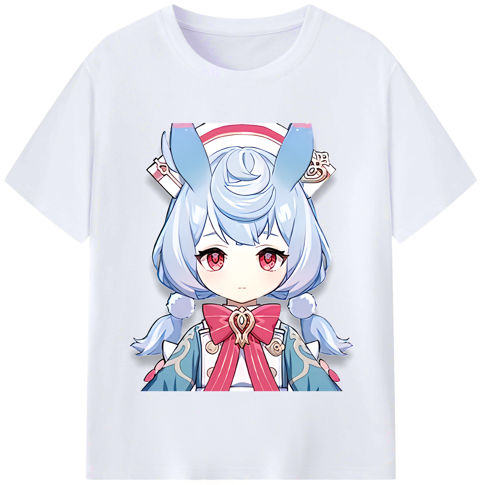 げんし神 シゲウィン genshin Shigewin レディースカジュアルプリントTシャツ（綿100％）