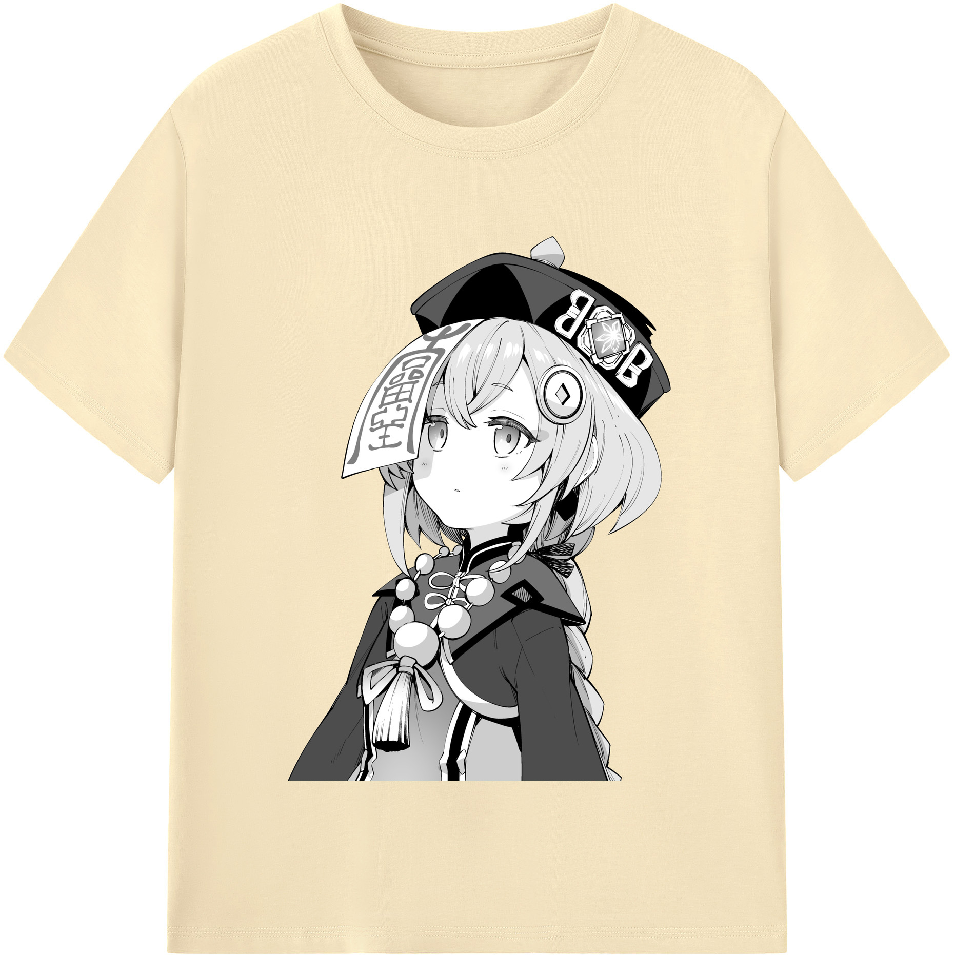 げんし神 七七 なな  genshin Nana 綿100％半袖Tシャツ（フロントプリント）