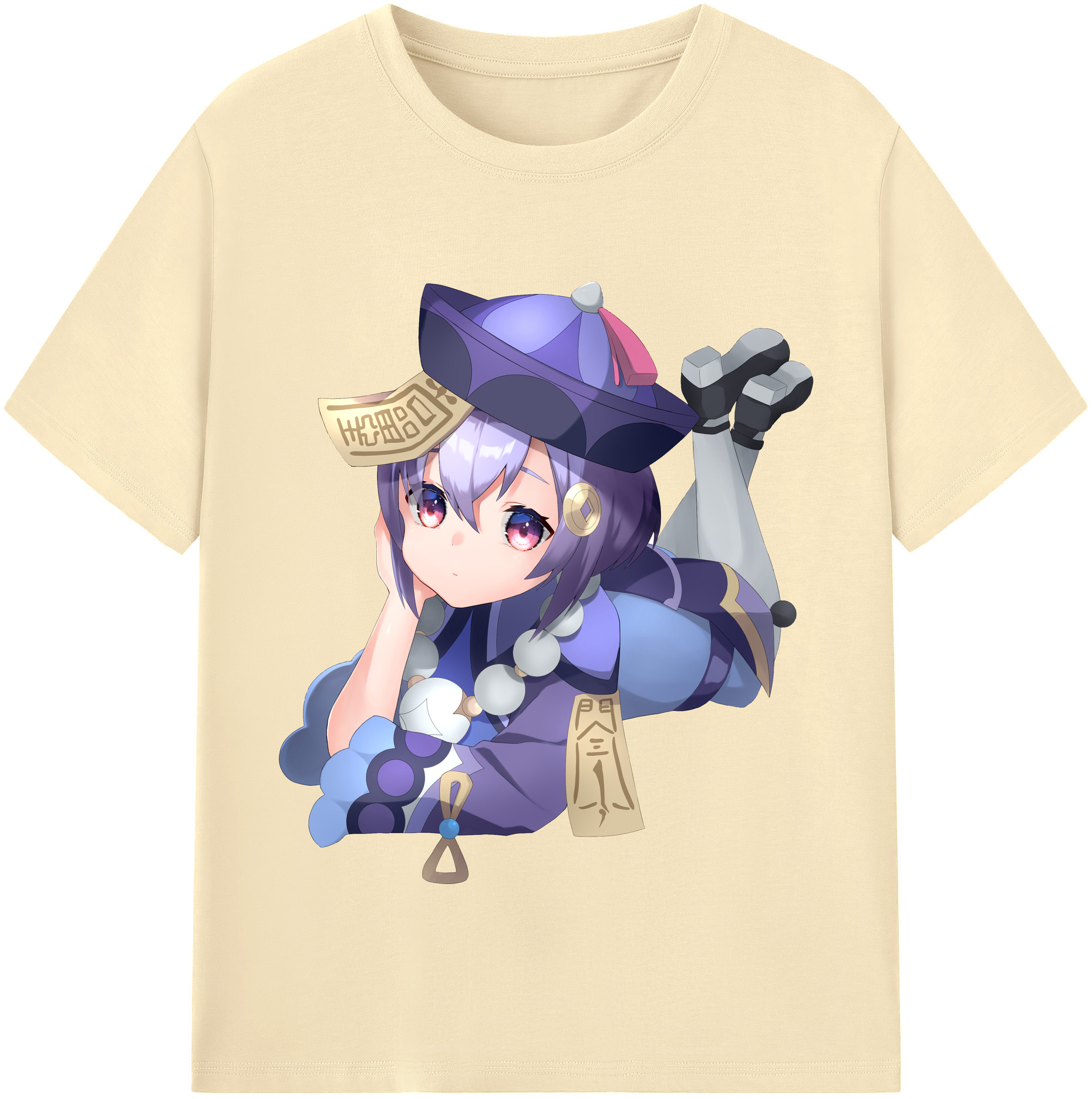 げんし神 七七 なな  genshin Nana 綿100％半袖Tシャツ（フロントプリント）