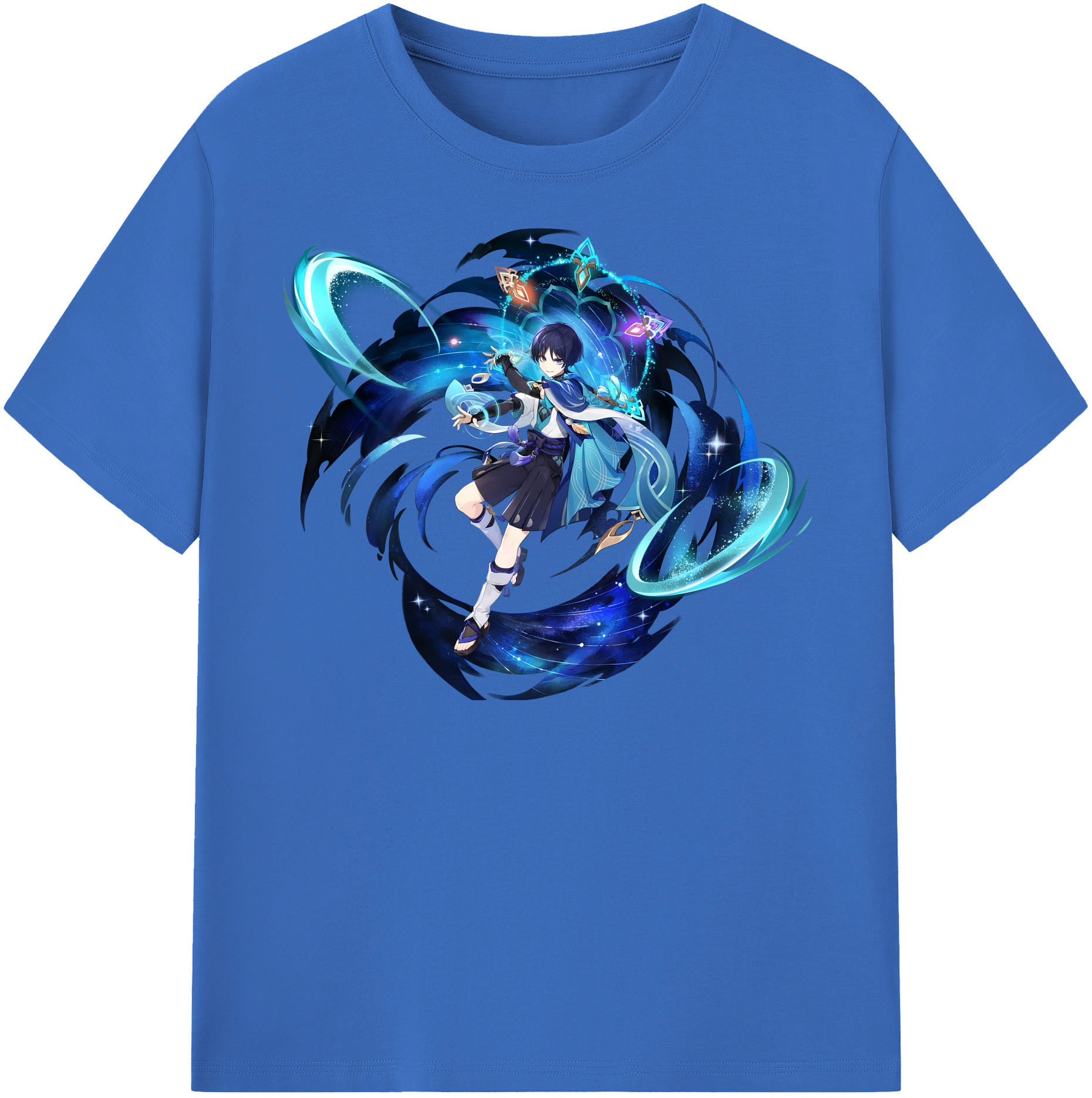 げんし神 さんペい genshin Sanpei 綿100％半袖Tシャツ（フロントプリント）