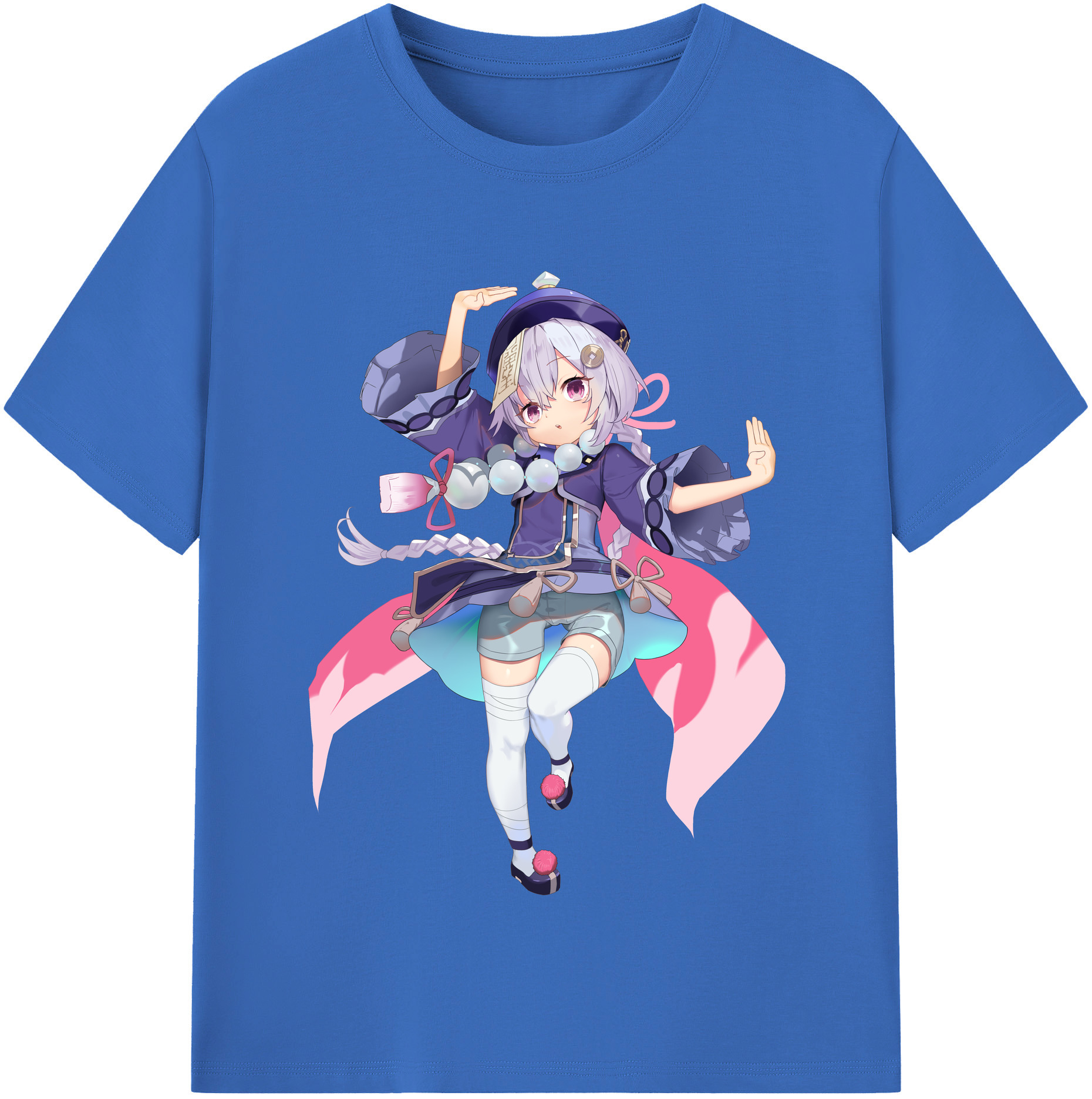 げんし神 七七 なな  genshin Nana 綿100％半袖Tシャツ（フロントプリント）