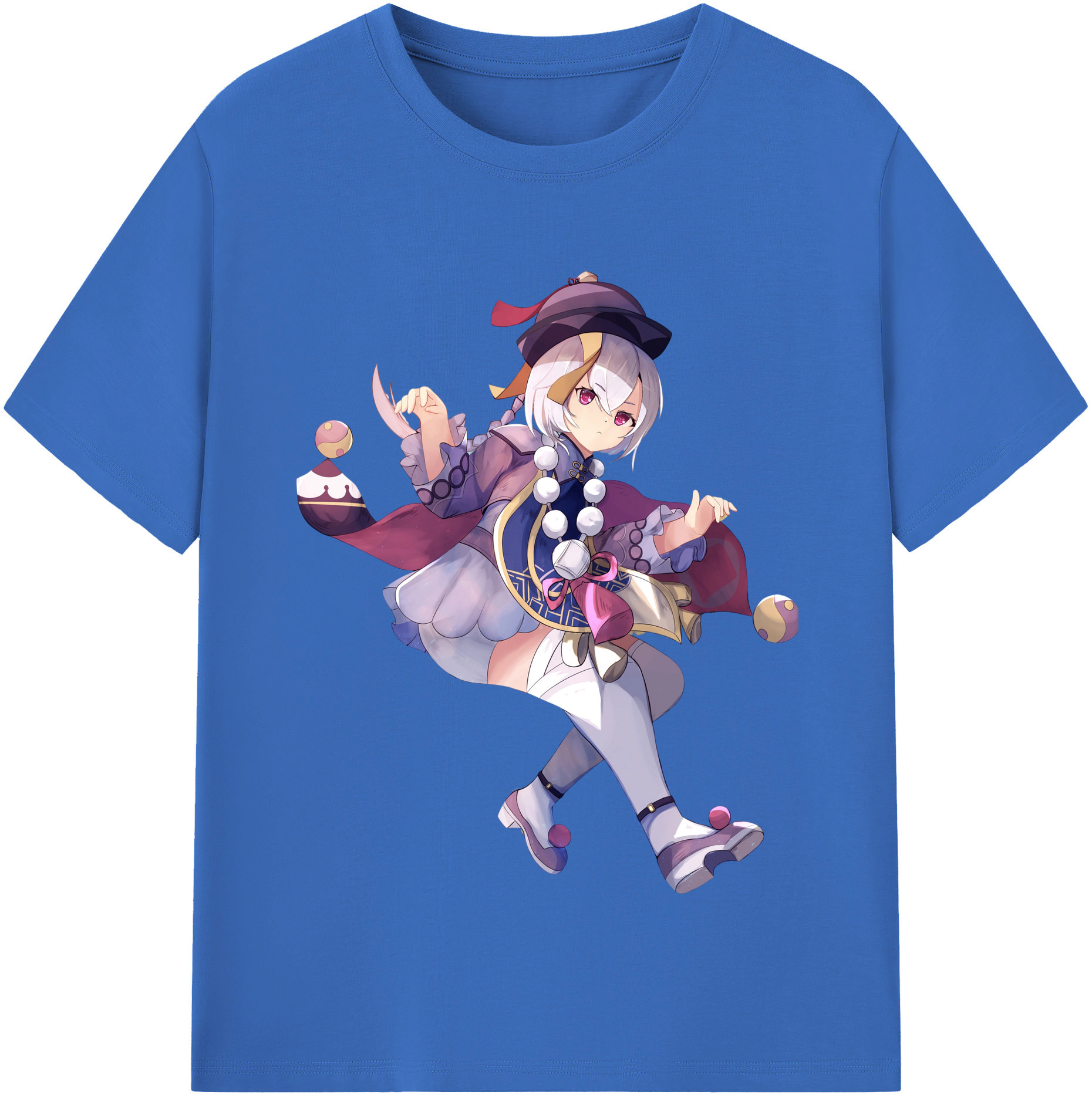 げんし神 七七 なな  genshin Nana 綿100％半袖Tシャツ（フロントプリント）