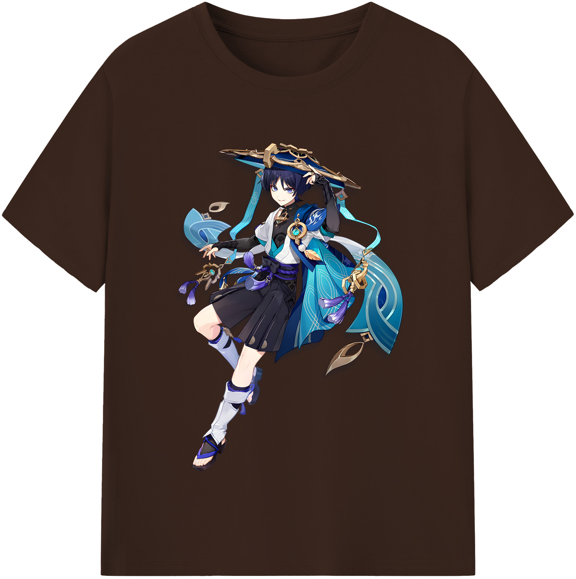 げんし神 さんペい genshin Sanpei 綿100％半袖Tシャツ（フロントプリント）