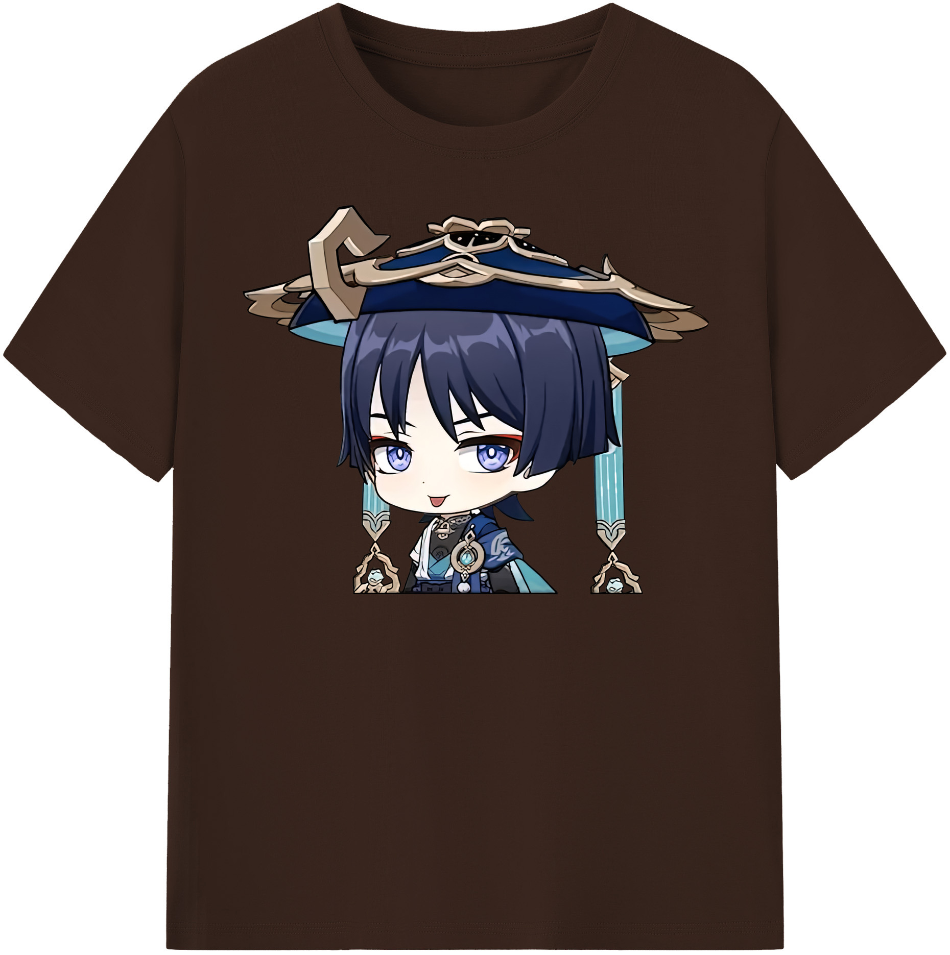 げんし神 さんペい genshin Sanpei 綿100％半袖Tシャツ（フロントプリント）