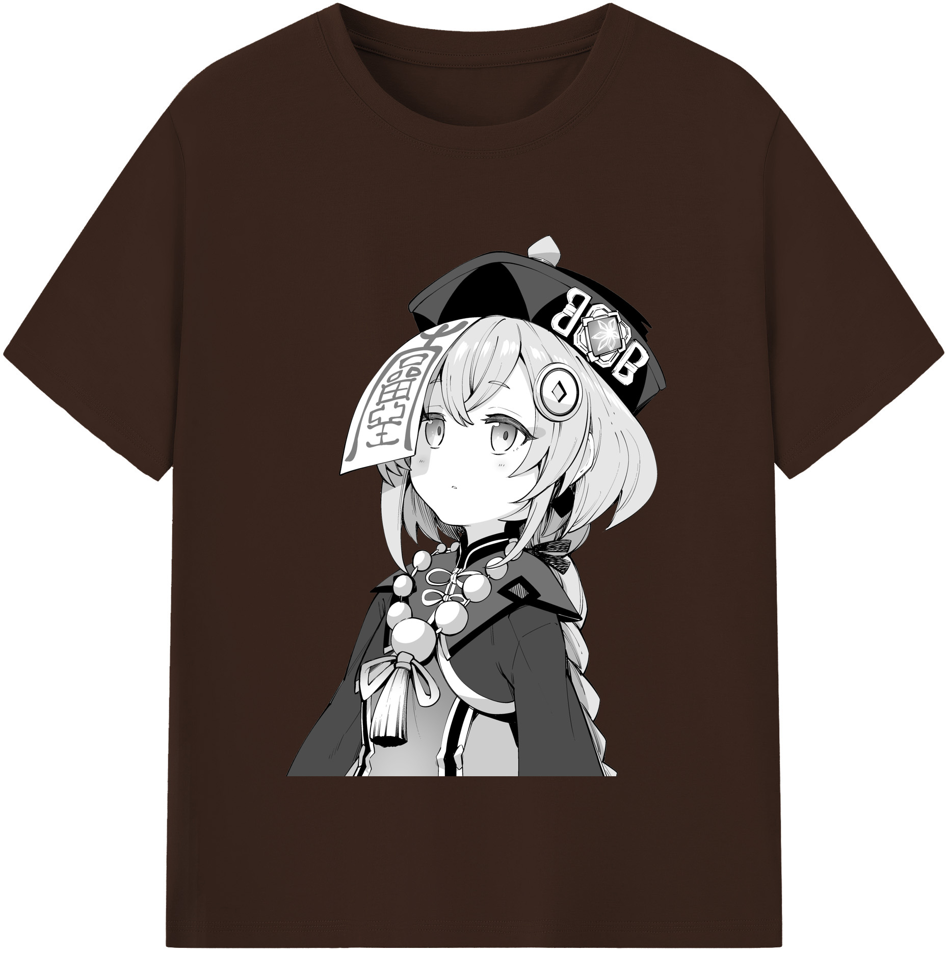 げんし神 七七 なな  genshin Nana 綿100％半袖Tシャツ（フロントプリント）