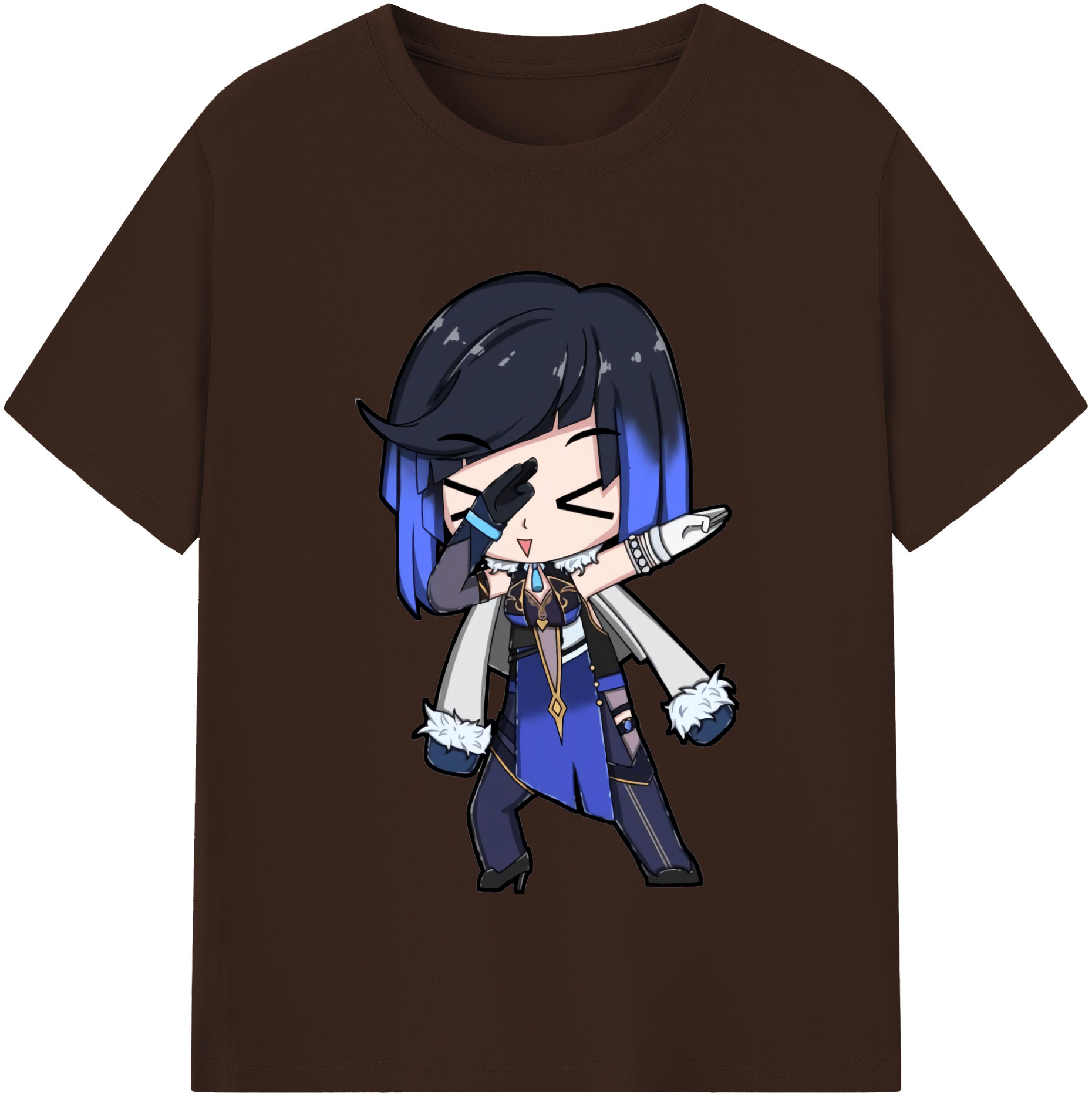 げんし神 夜兰 やらん genshin Yaran 綿100％半袖Tシャツ（フロントプリント）