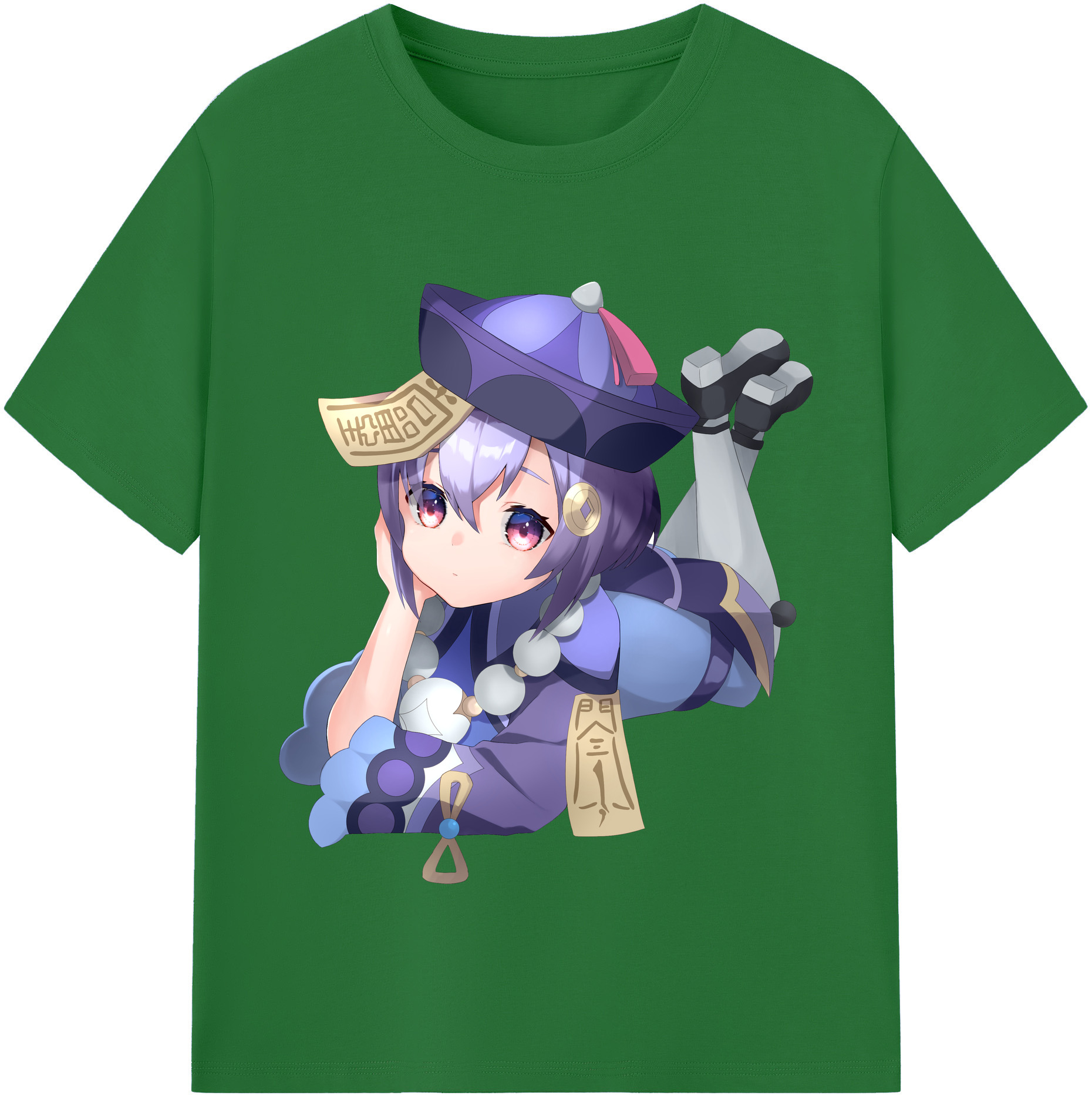 げんし神 七七 なな  genshin Nana 綿100％半袖Tシャツ（フロントプリント）