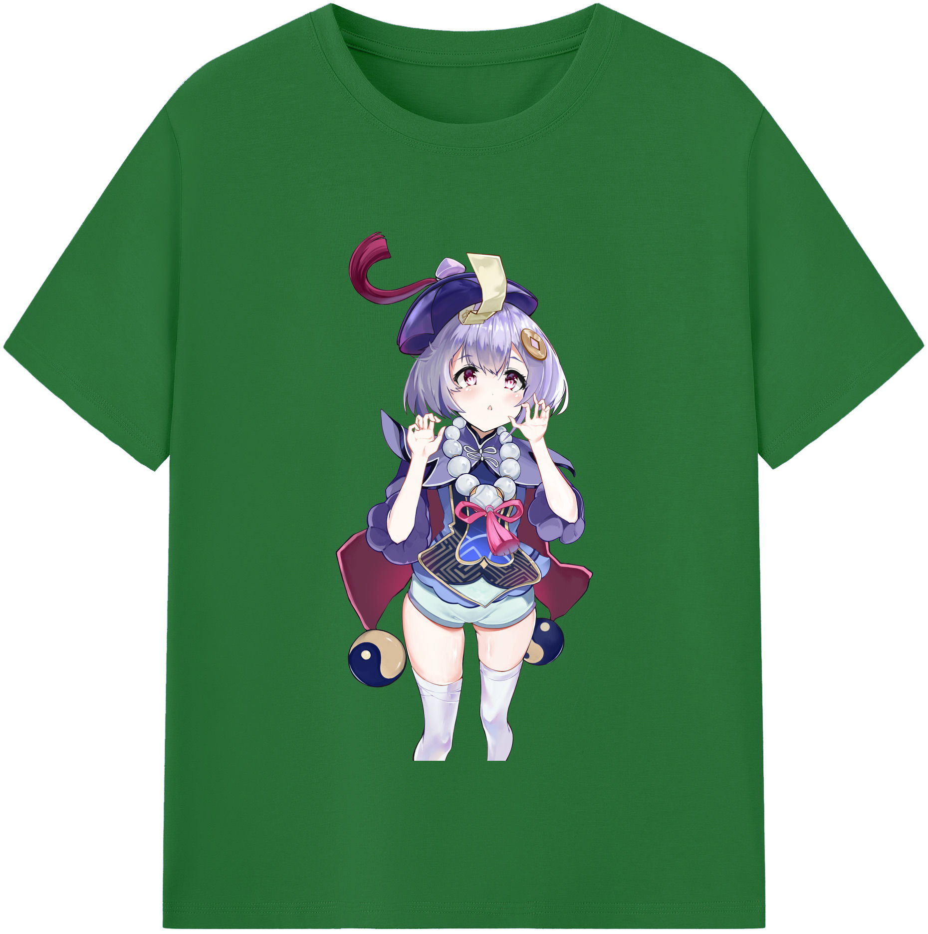 げんし神 七七 なな  genshin Nana 綿100％半袖Tシャツ（フロントプリント）