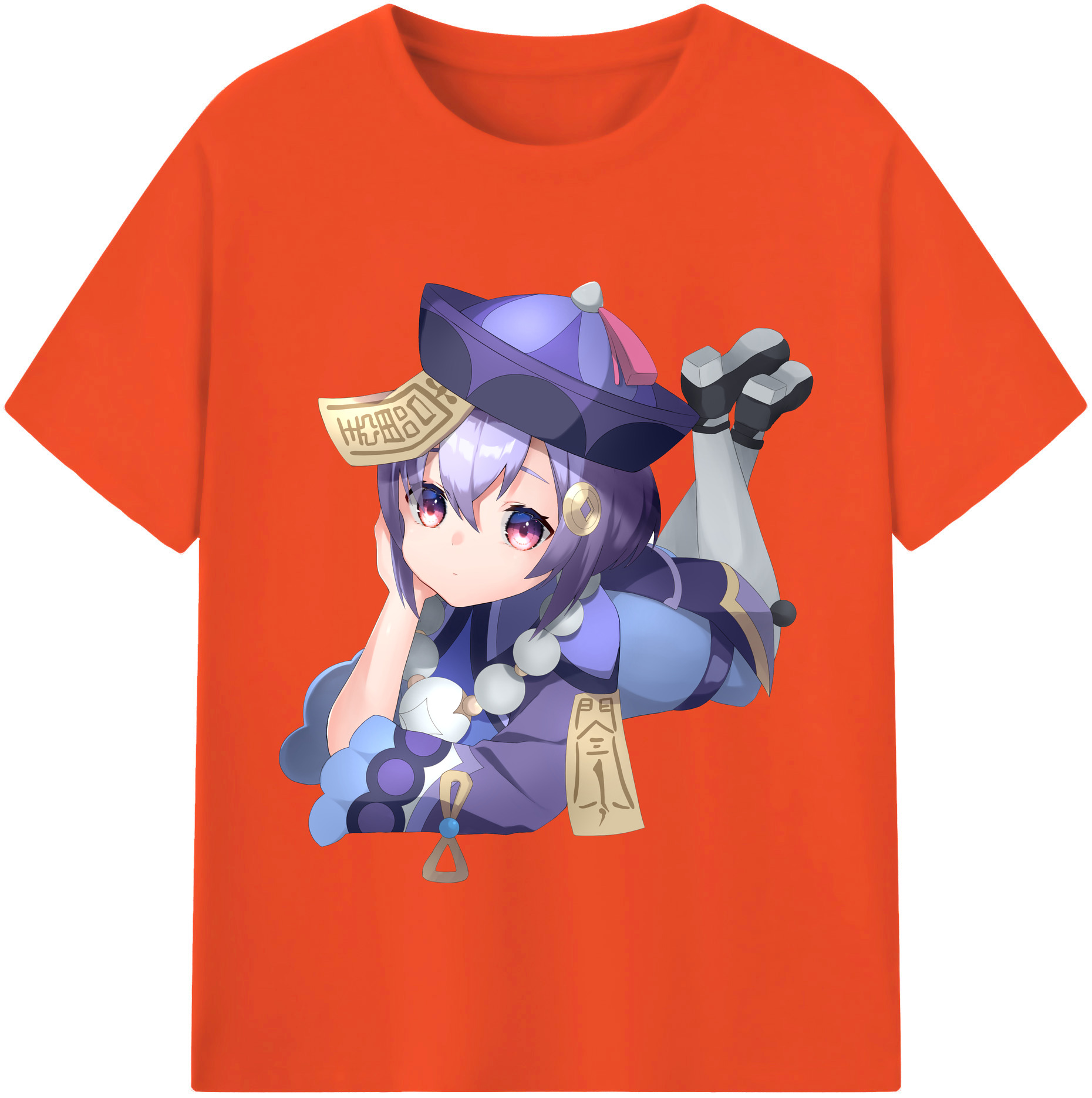 げんし神 七七 なな  genshin Nana 綿100％半袖Tシャツ（フロントプリント）