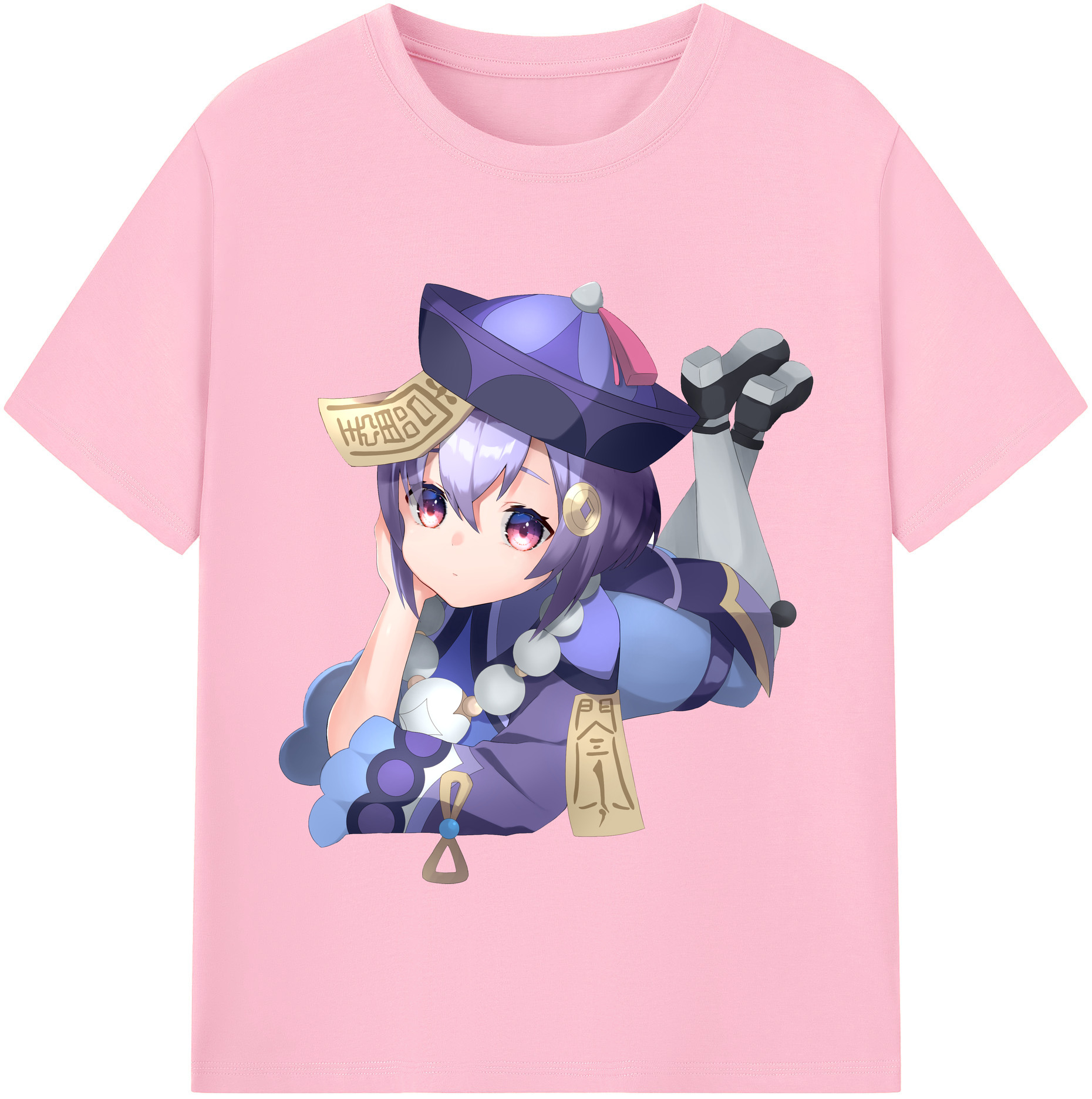 げんし神 七七 なな  genshin Nana 綿100％半袖Tシャツ（フロントプリント）