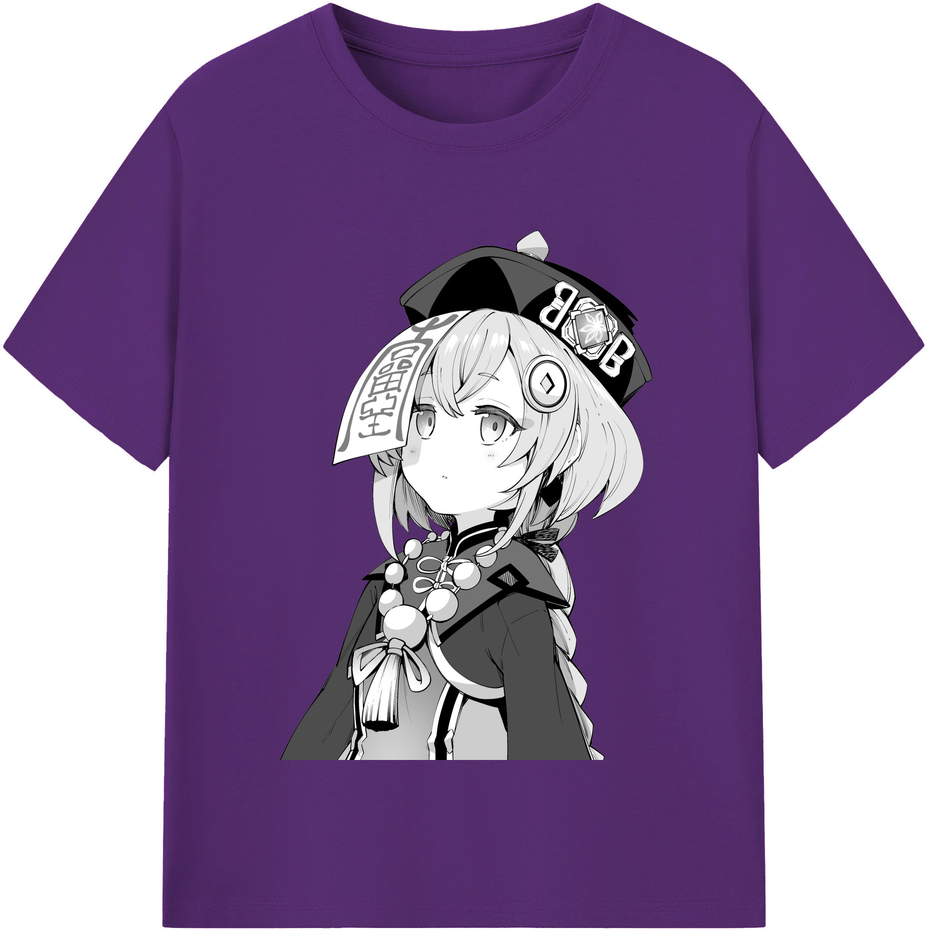 げんし神 七七 なな  genshin Nana 綿100％半袖Tシャツ（フロントプリント）
