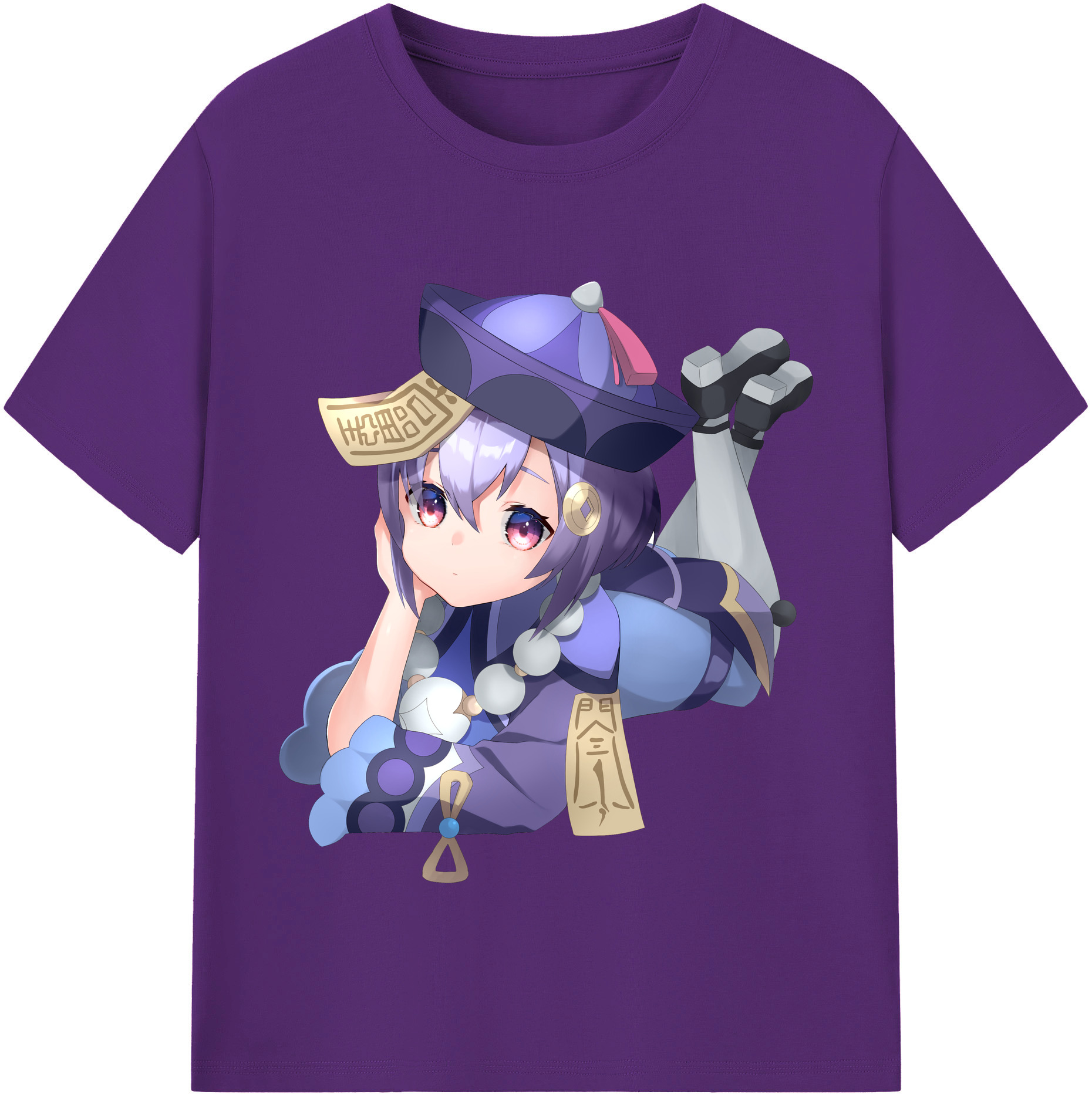 げんし神 七七 なな  genshin Nana 綿100％半袖Tシャツ（フロントプリント）