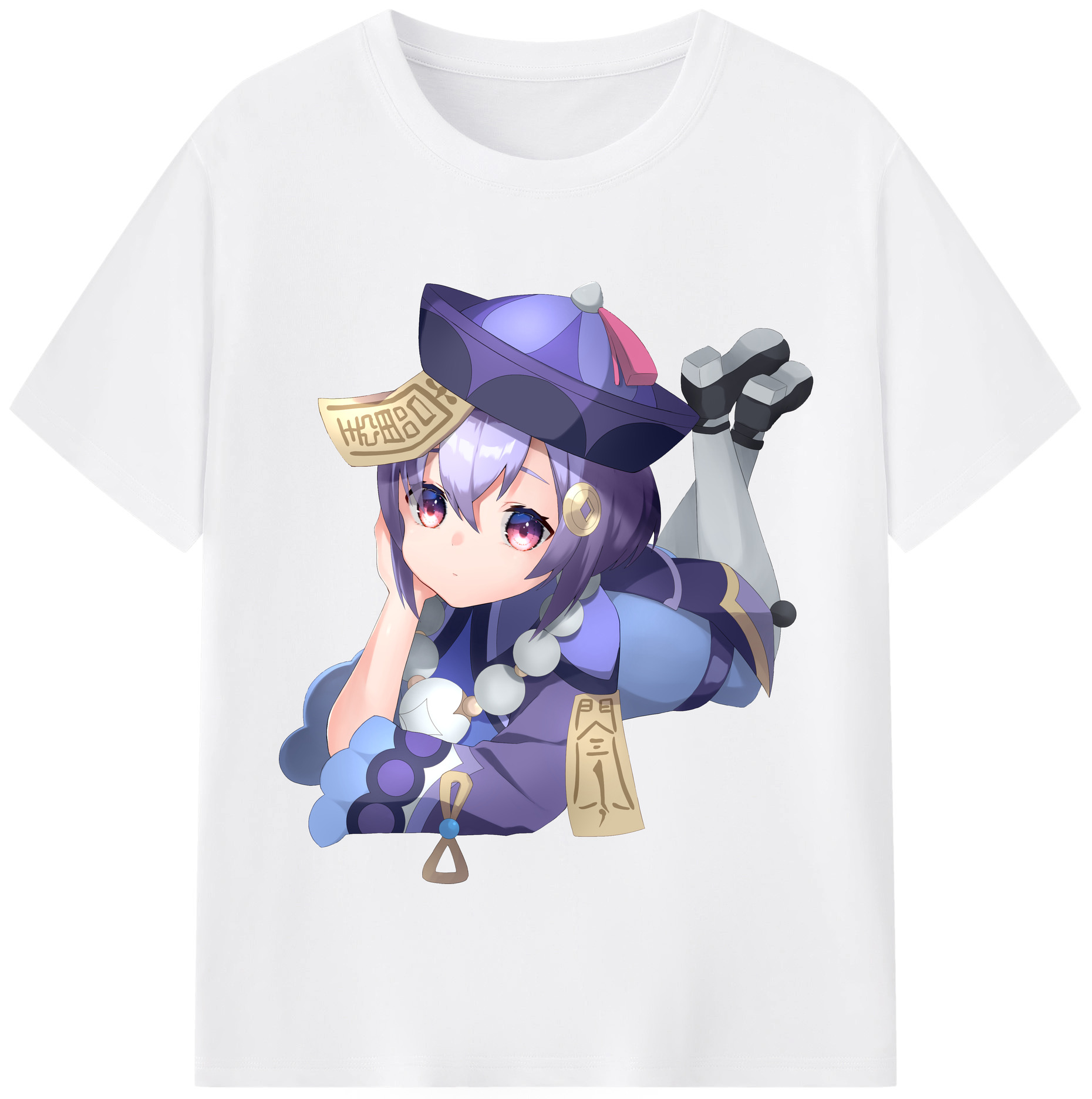 げんし神 七七 なな  genshin Nana 綿100％半袖Tシャツ（フロントプリント）