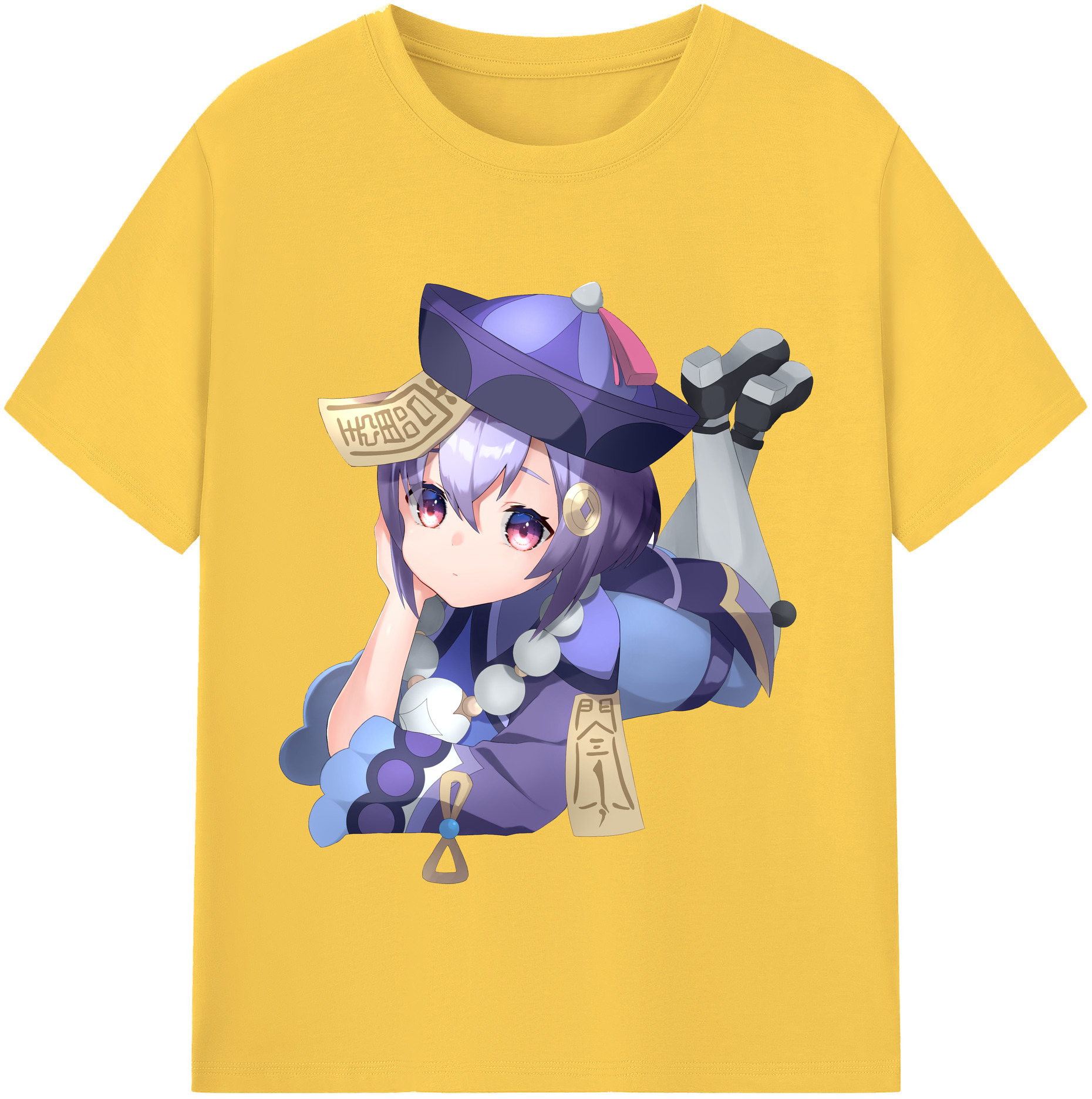げんし神 七七 なな  genshin Nana 綿100％半袖Tシャツ（フロントプリント）