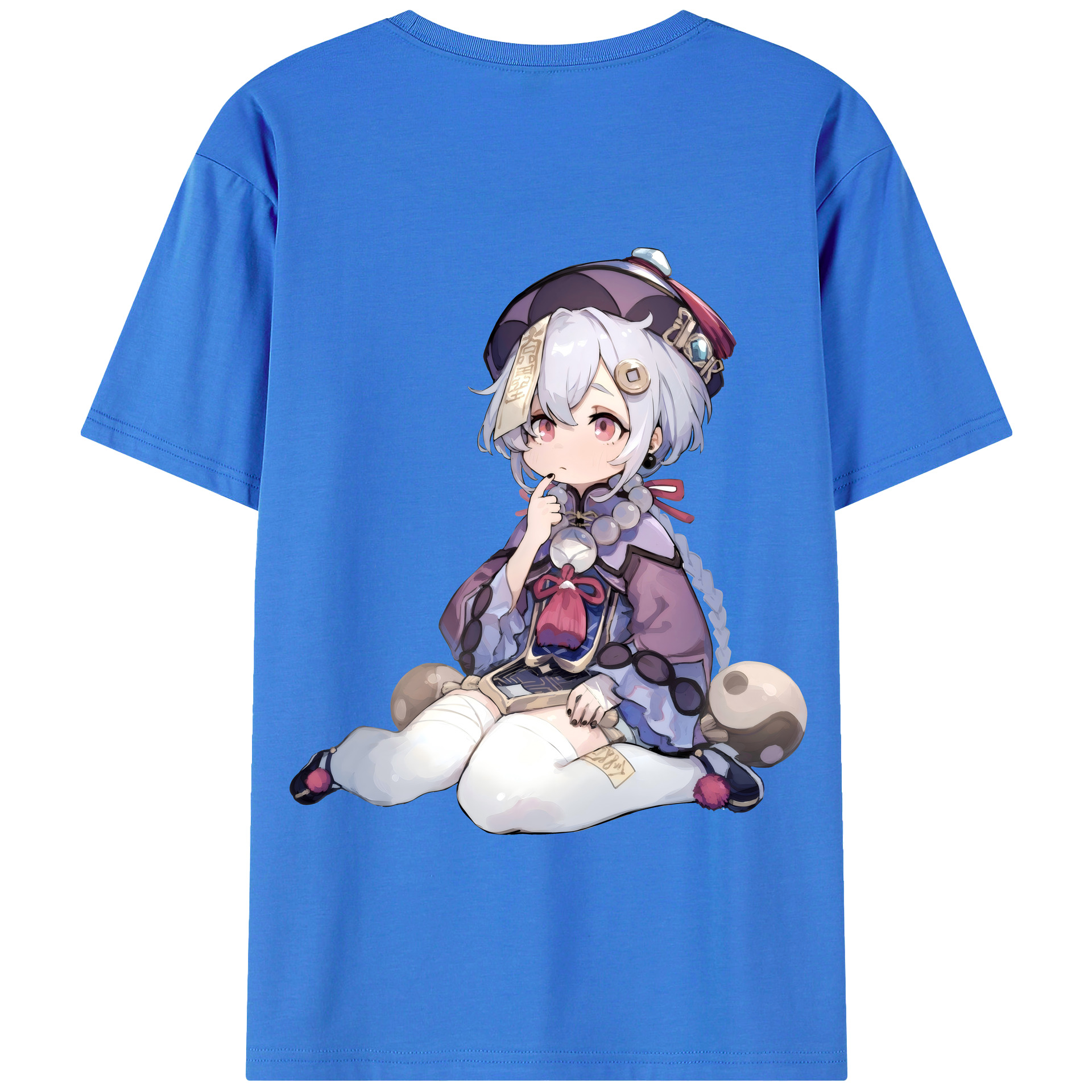 げんし神 七七 なな  genshin Nana 綿100％半袖Tシャツ（背面プリント）