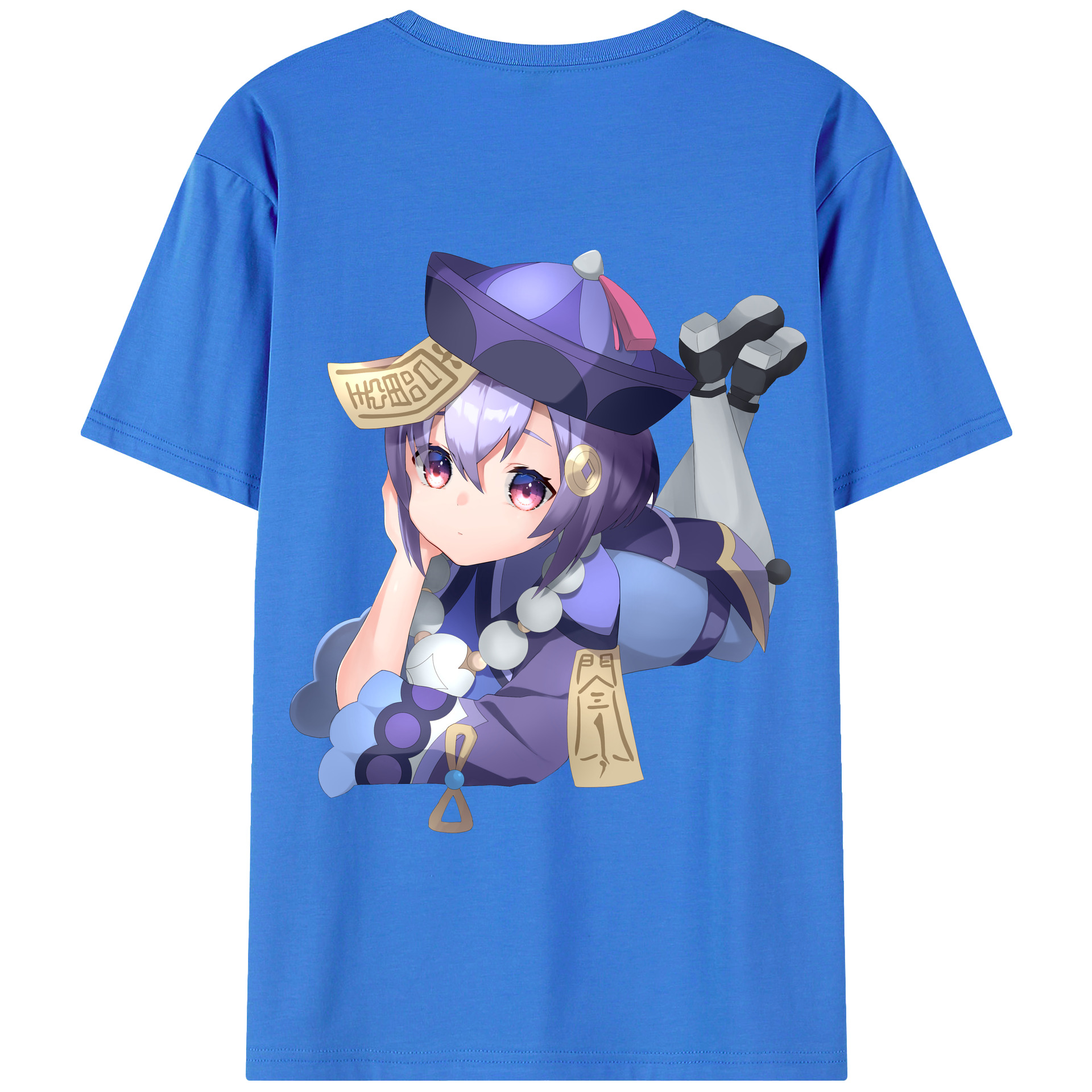 げんし神 七七 なな  genshin Nana 綿100％半袖Tシャツ（背面プリント）