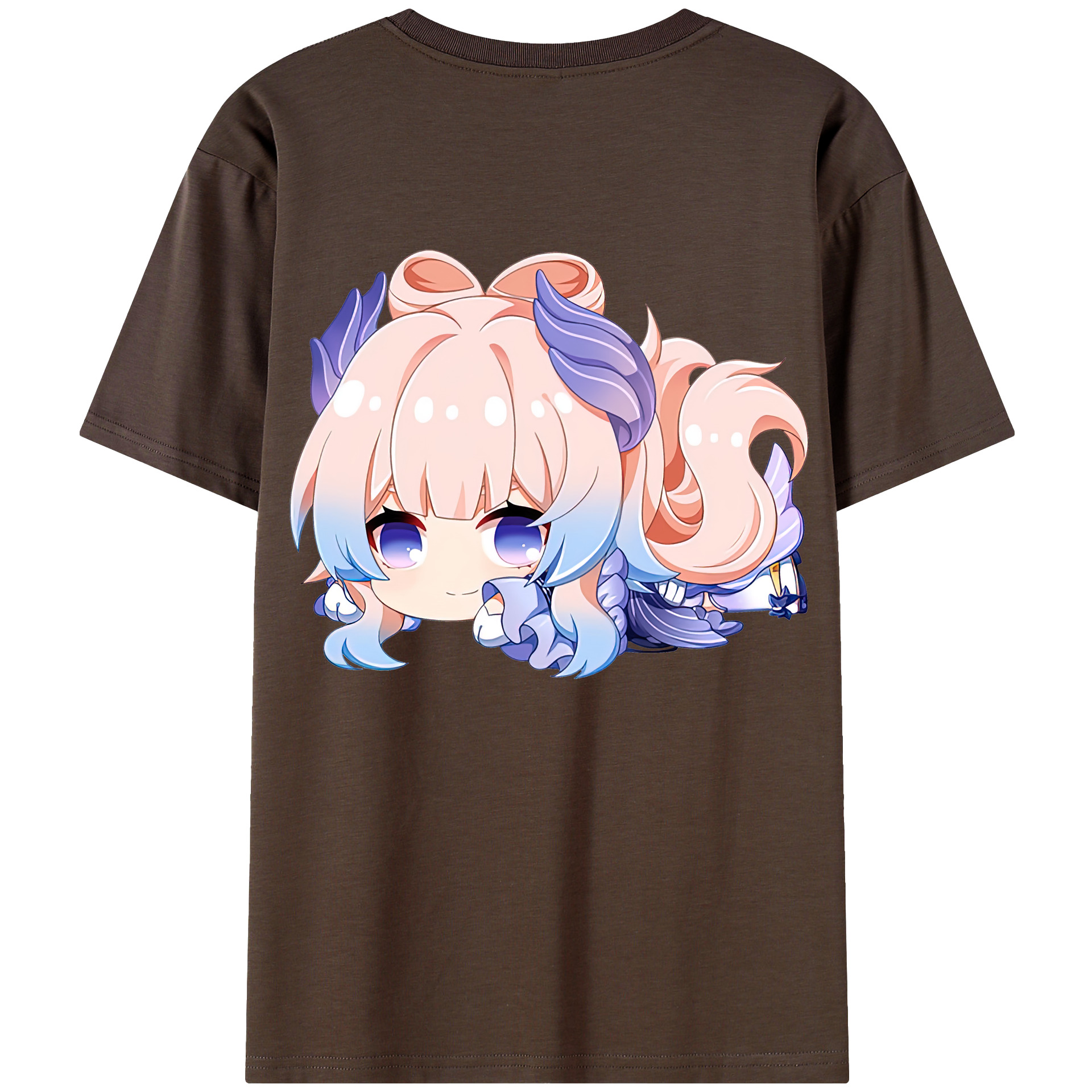 げんし神 珊瑚宮心海 サンゴノミヤ・ココミ genshin Sangonomiya Kokomi 綿100％半袖Tシャツ（背面プリント）