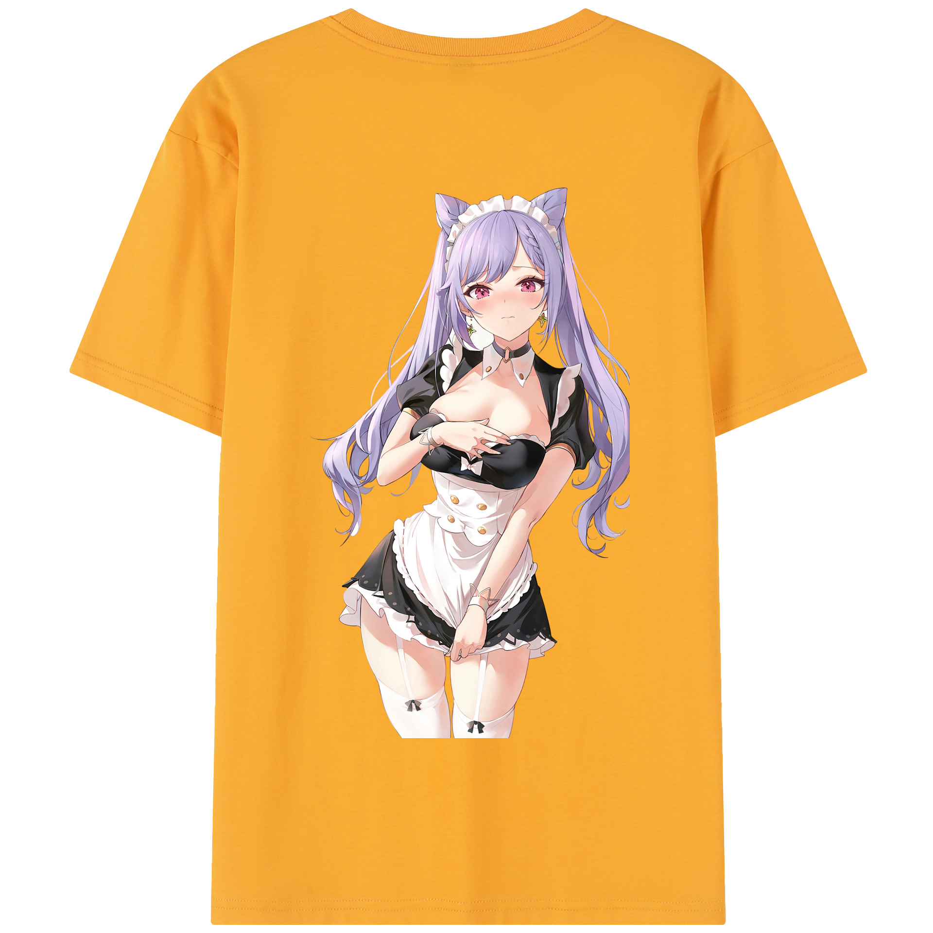 げんし神 刻晴 こくせい genshin Kokusei 綿100％半袖Tシャツ（背面プリント）