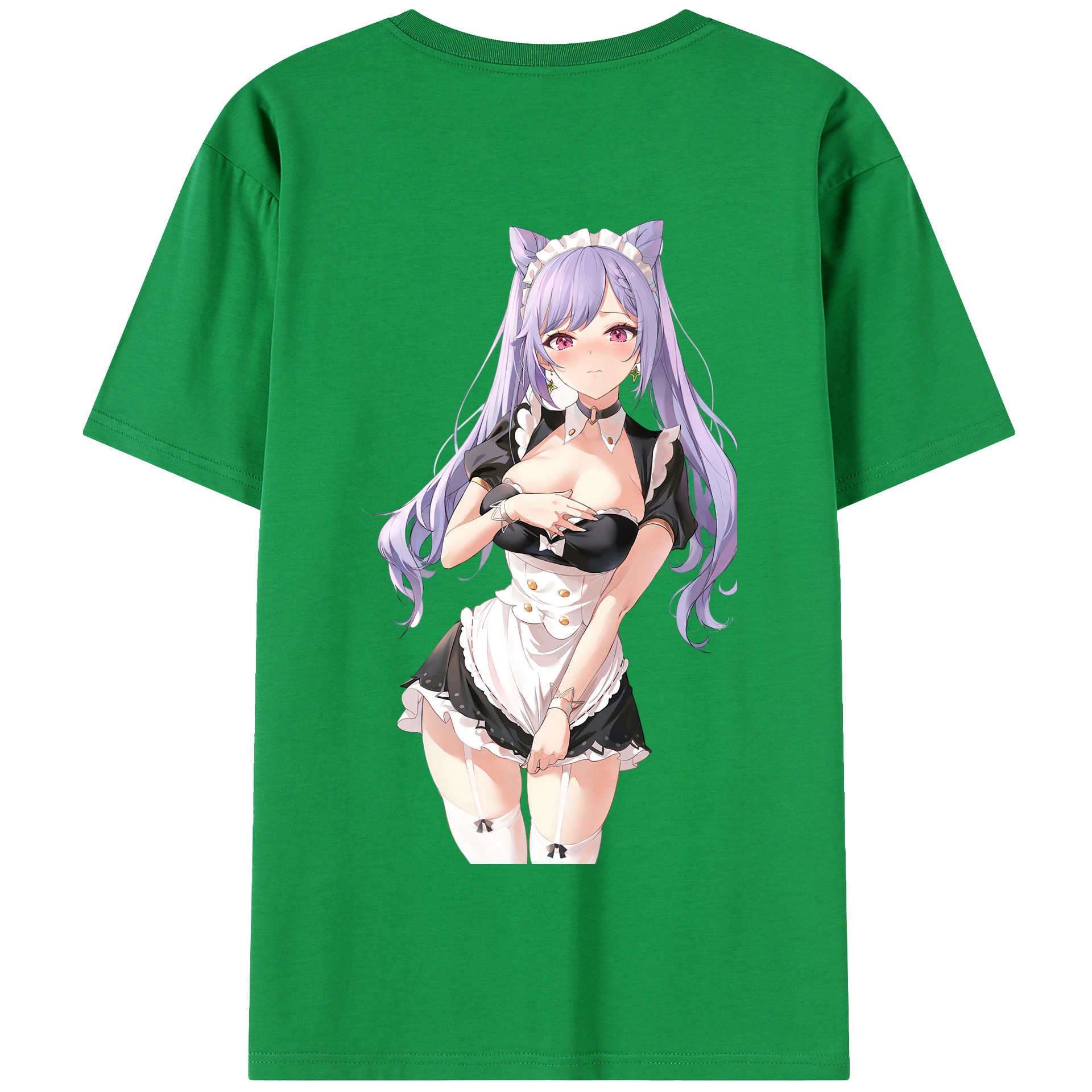 げんし神 刻晴 こくせい genshin Kokusei 綿100％半袖Tシャツ（背面プリント）