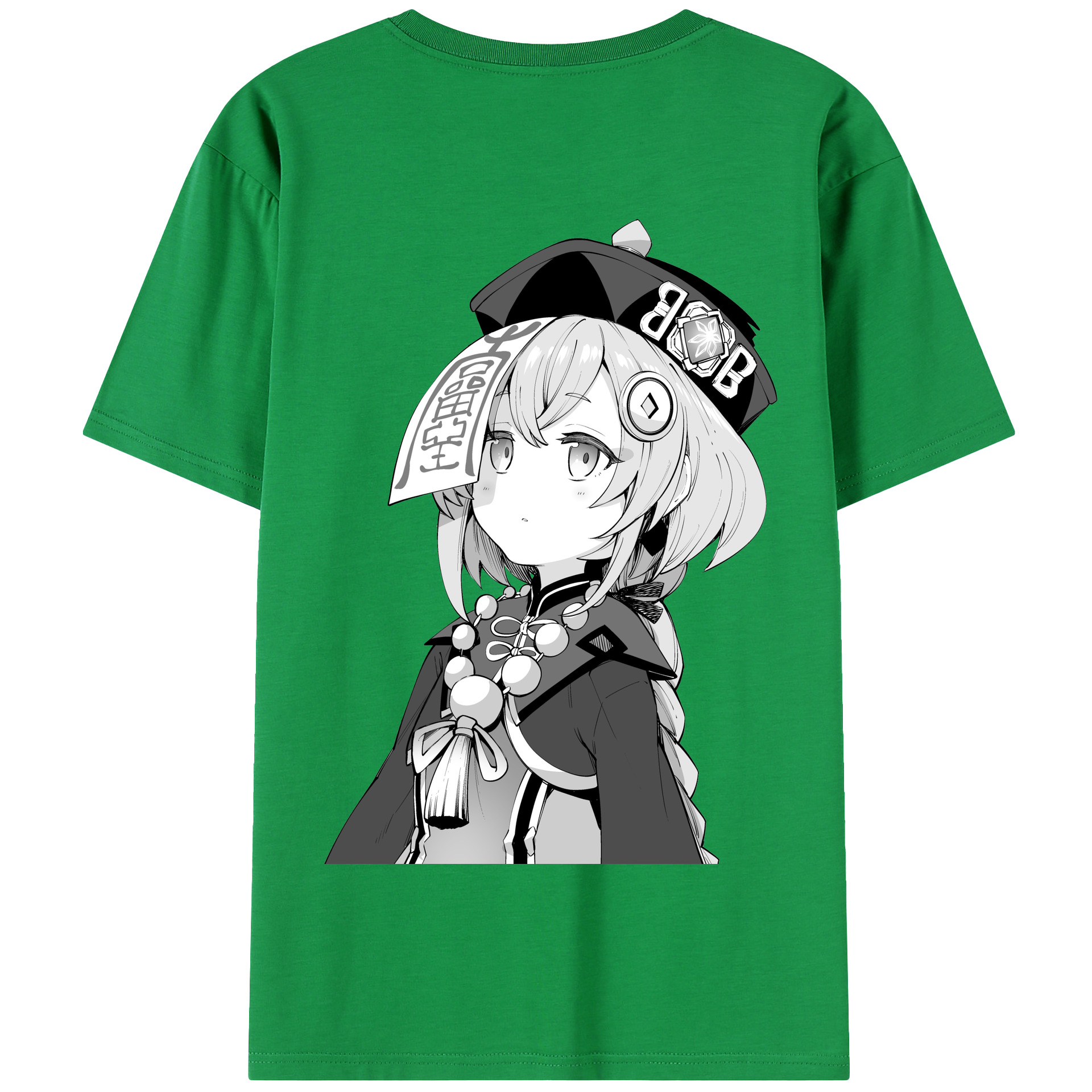 げんし神 七七 なな  genshin Nana 綿100％半袖Tシャツ（背面プリント）