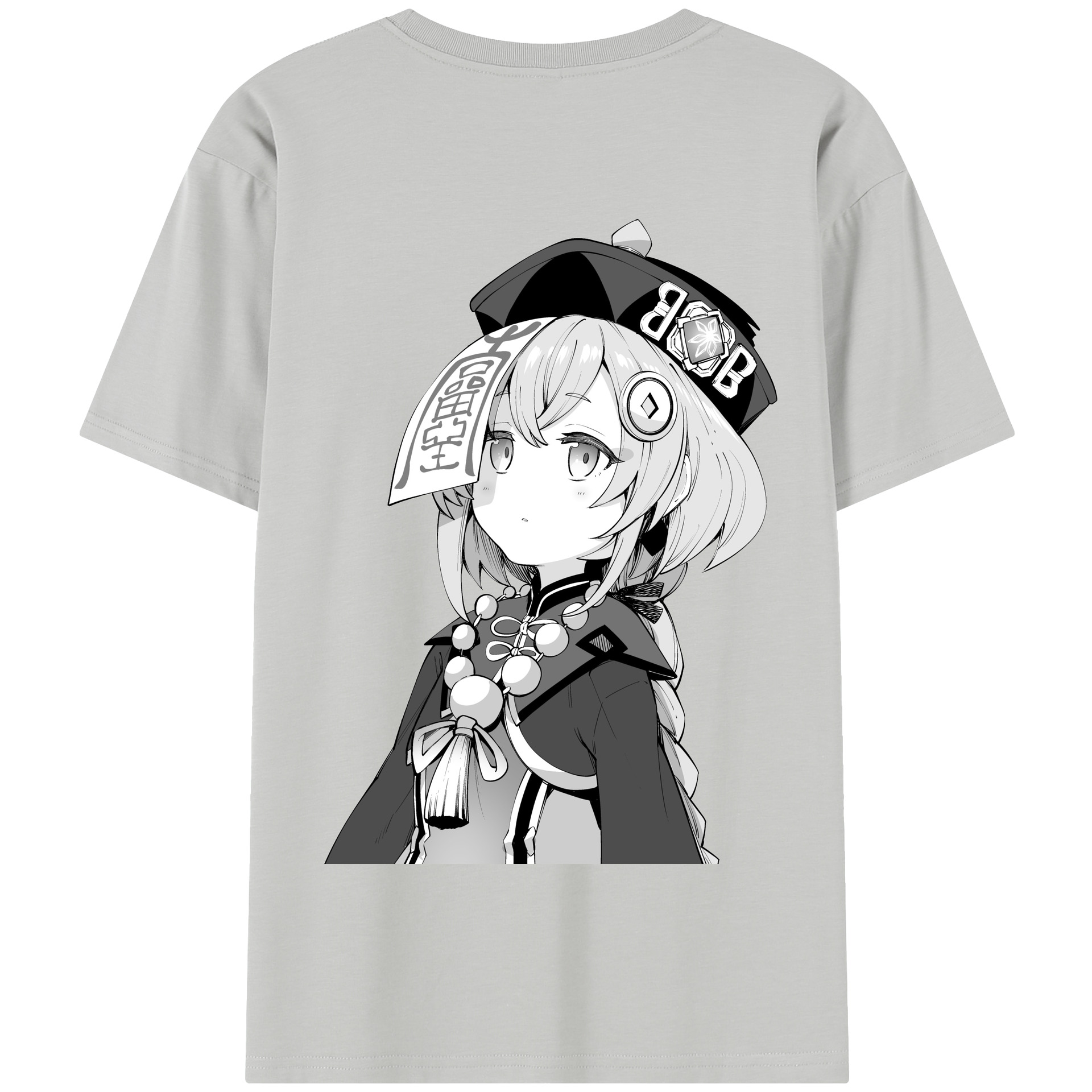 げんし神 七七 なな  genshin Nana 綿100％半袖Tシャツ（背面プリント）