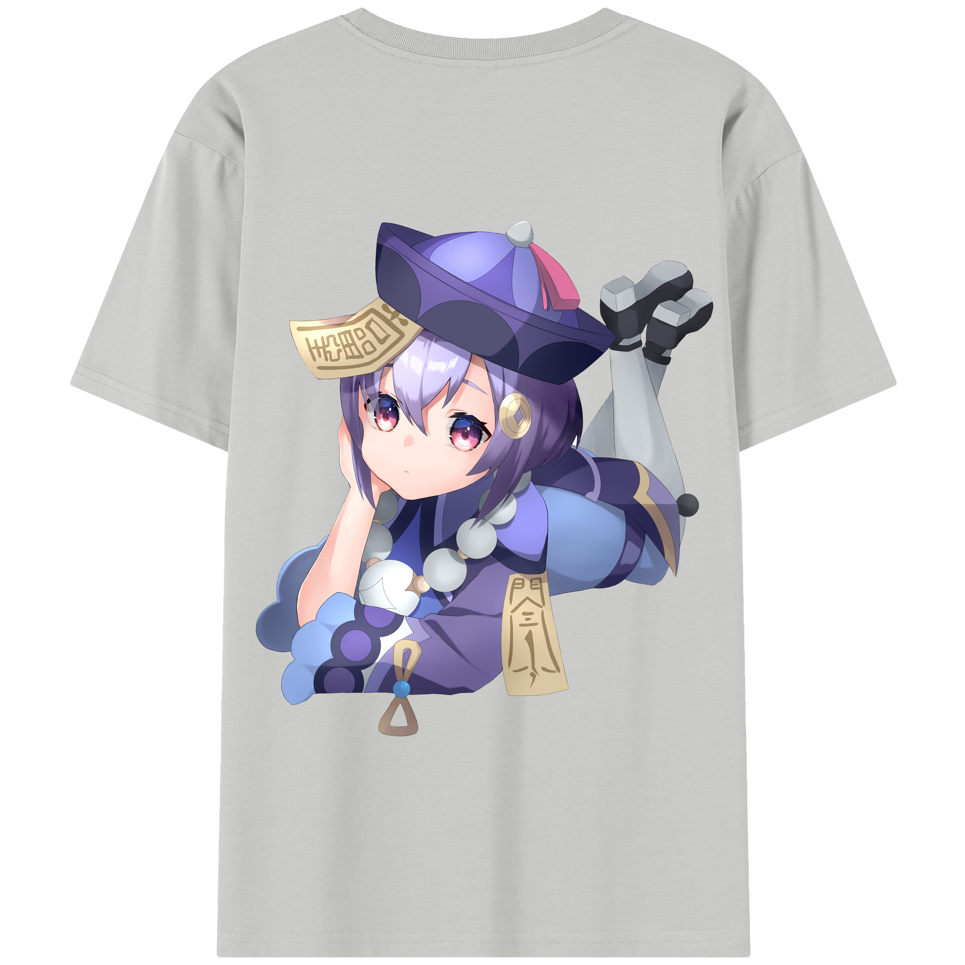 げんし神 七七 なな  genshin Nana 綿100％半袖Tシャツ（背面プリント）