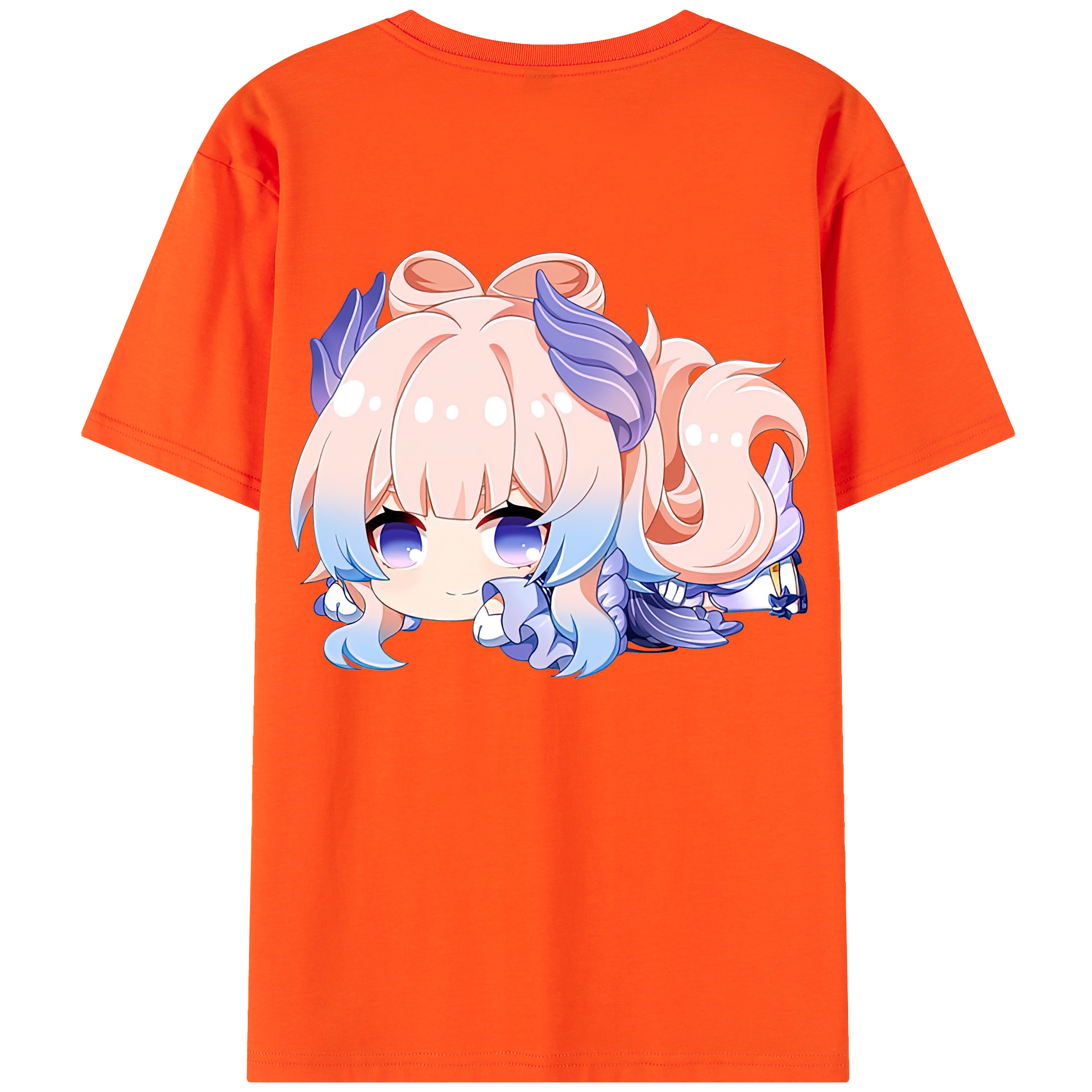 げんし神 珊瑚宮心海 サンゴノミヤ・ココミ genshin Sangonomiya Kokomi 綿100％半袖Tシャツ（背面プリント）