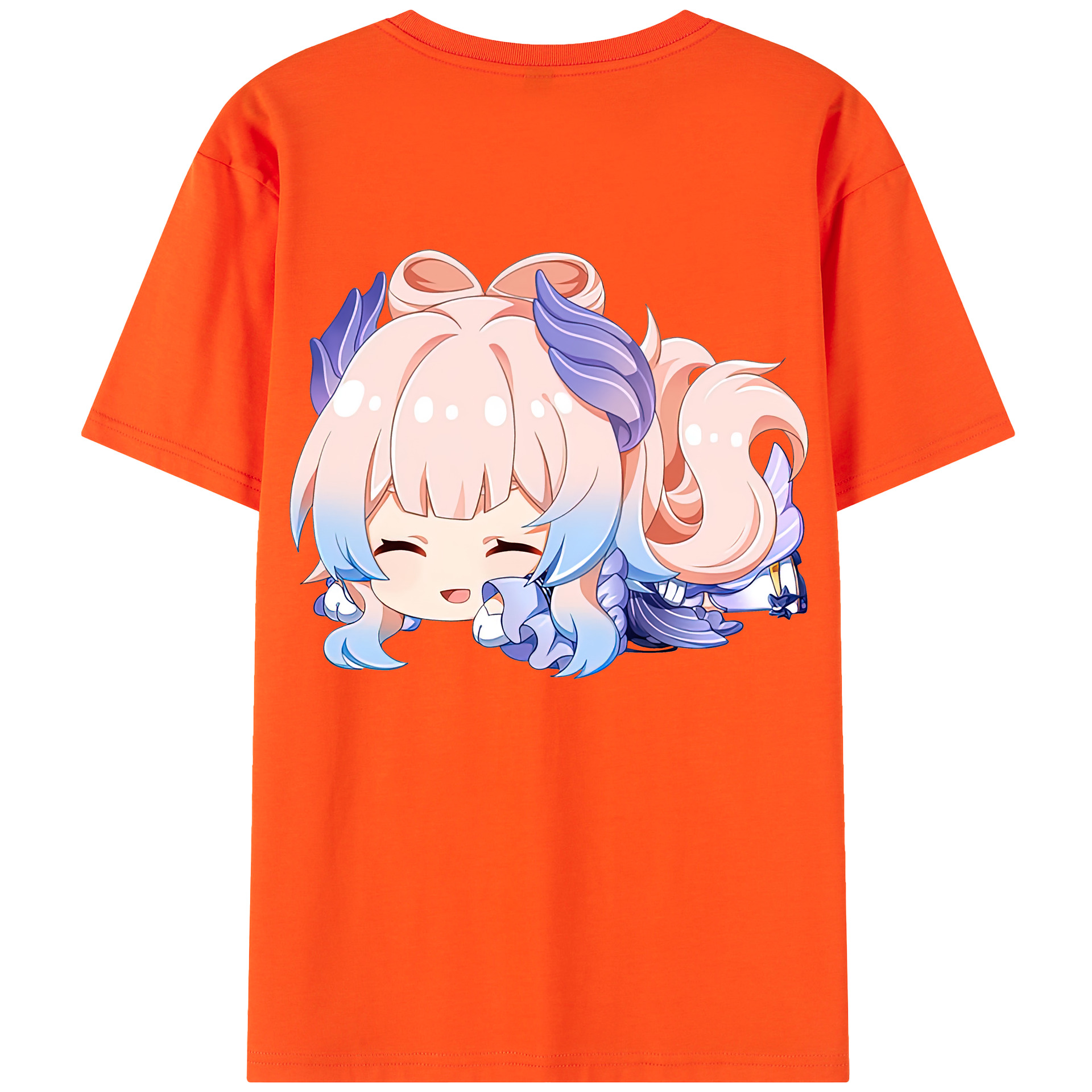 げんし神 珊瑚宮心海 サンゴノミヤ・ココミ genshin Sangonomiya Kokomi 綿100％半袖Tシャツ（背面プリント）