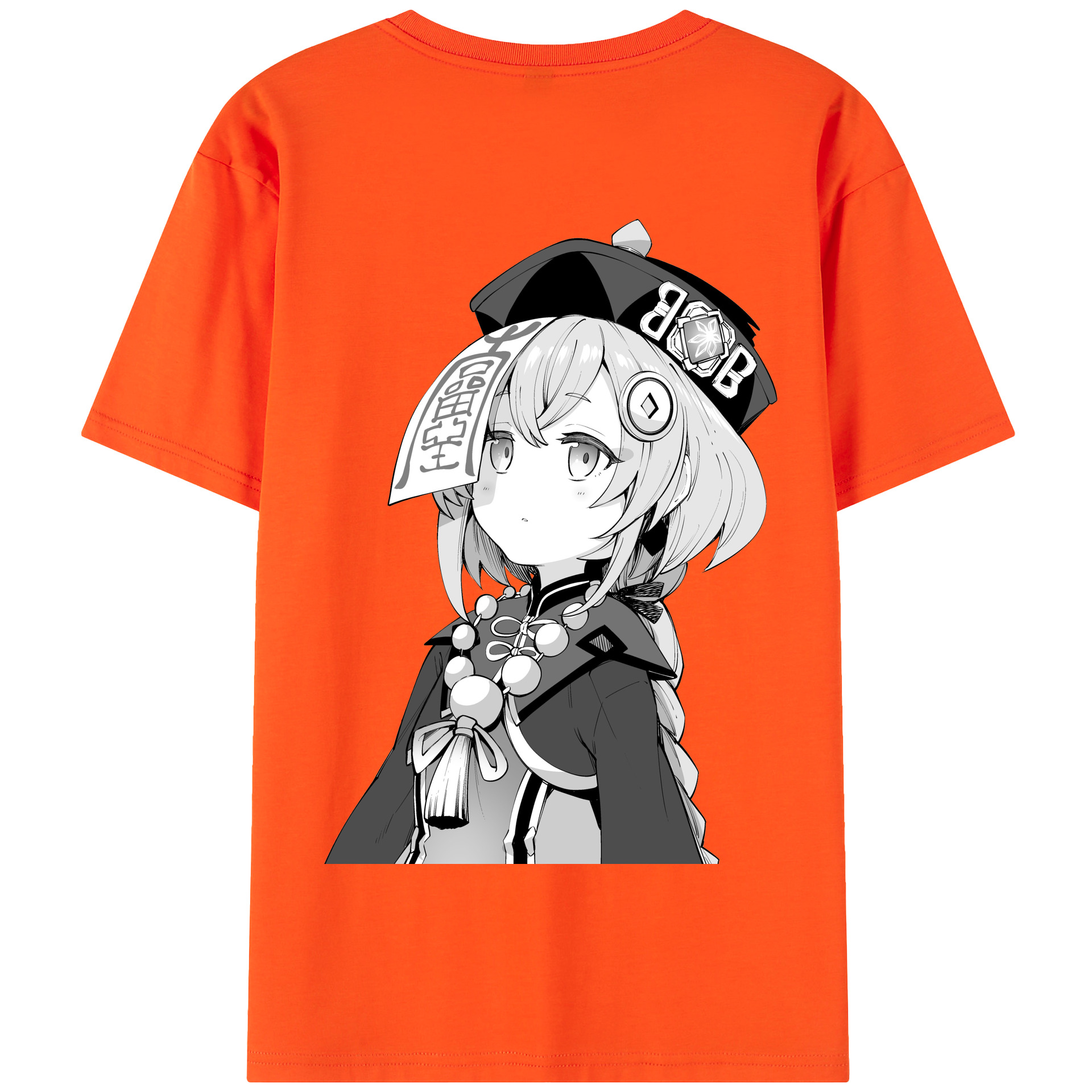 げんし神 七七 なな  genshin Nana 綿100％半袖Tシャツ（背面プリント）