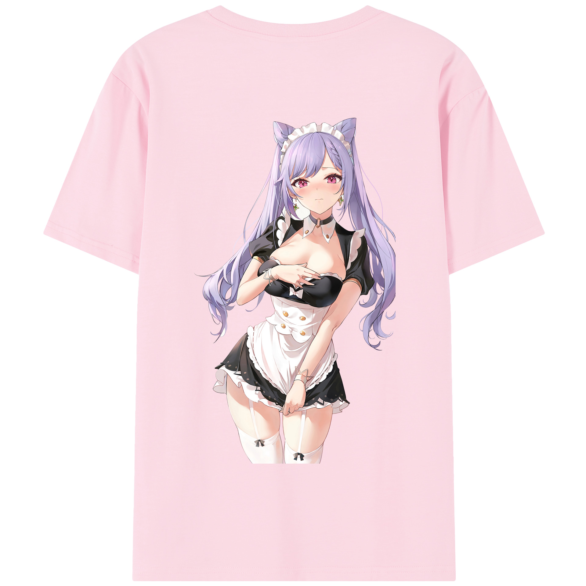 げんし神 刻晴 こくせい genshin Kokusei 綿100％半袖Tシャツ（背面プリント）