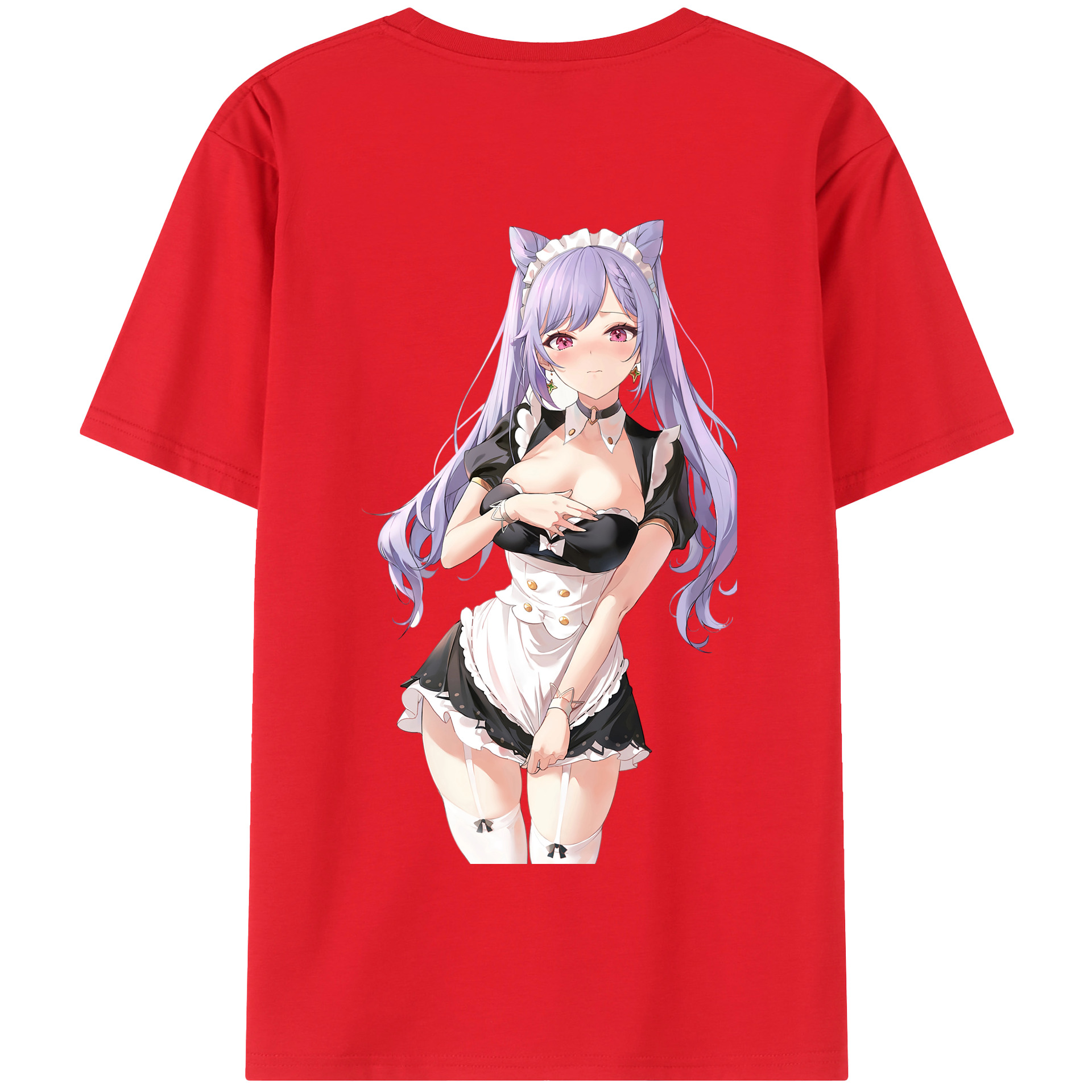 げんし神 刻晴 こくせい genshin Kokusei 綿100％半袖Tシャツ（背面プリント）