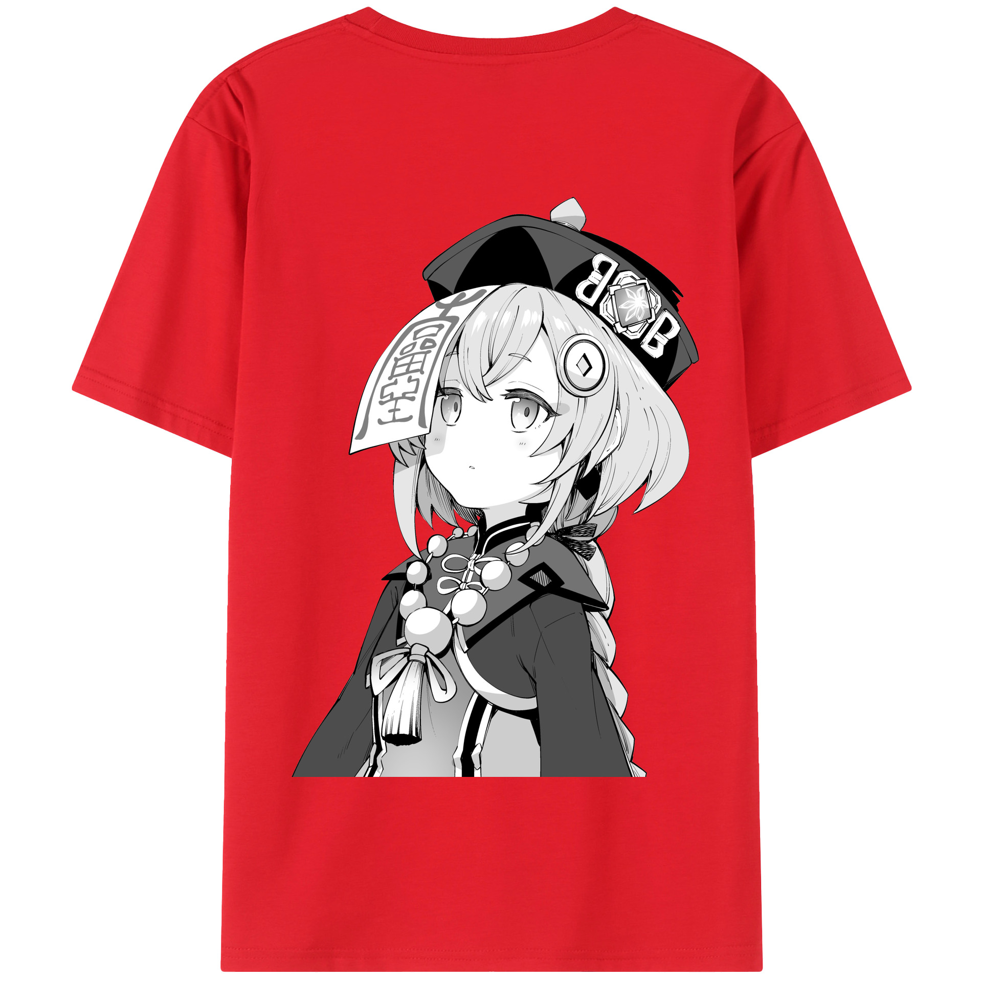 げんし神 七七 なな  genshin Nana 綿100％半袖Tシャツ（背面プリント）