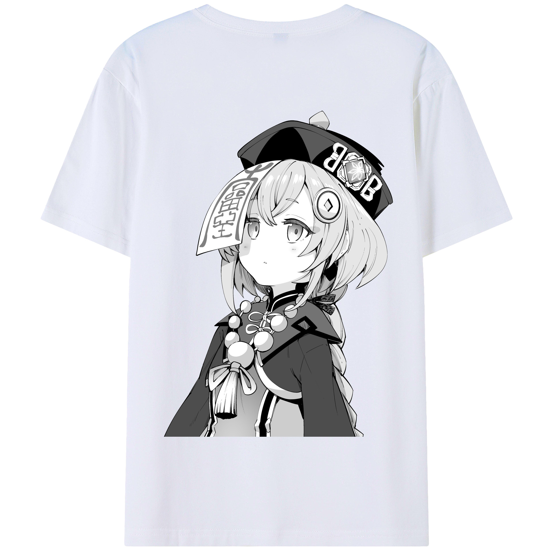げんし神 七七 なな  genshin Nana 綿100％半袖Tシャツ（背面プリント）