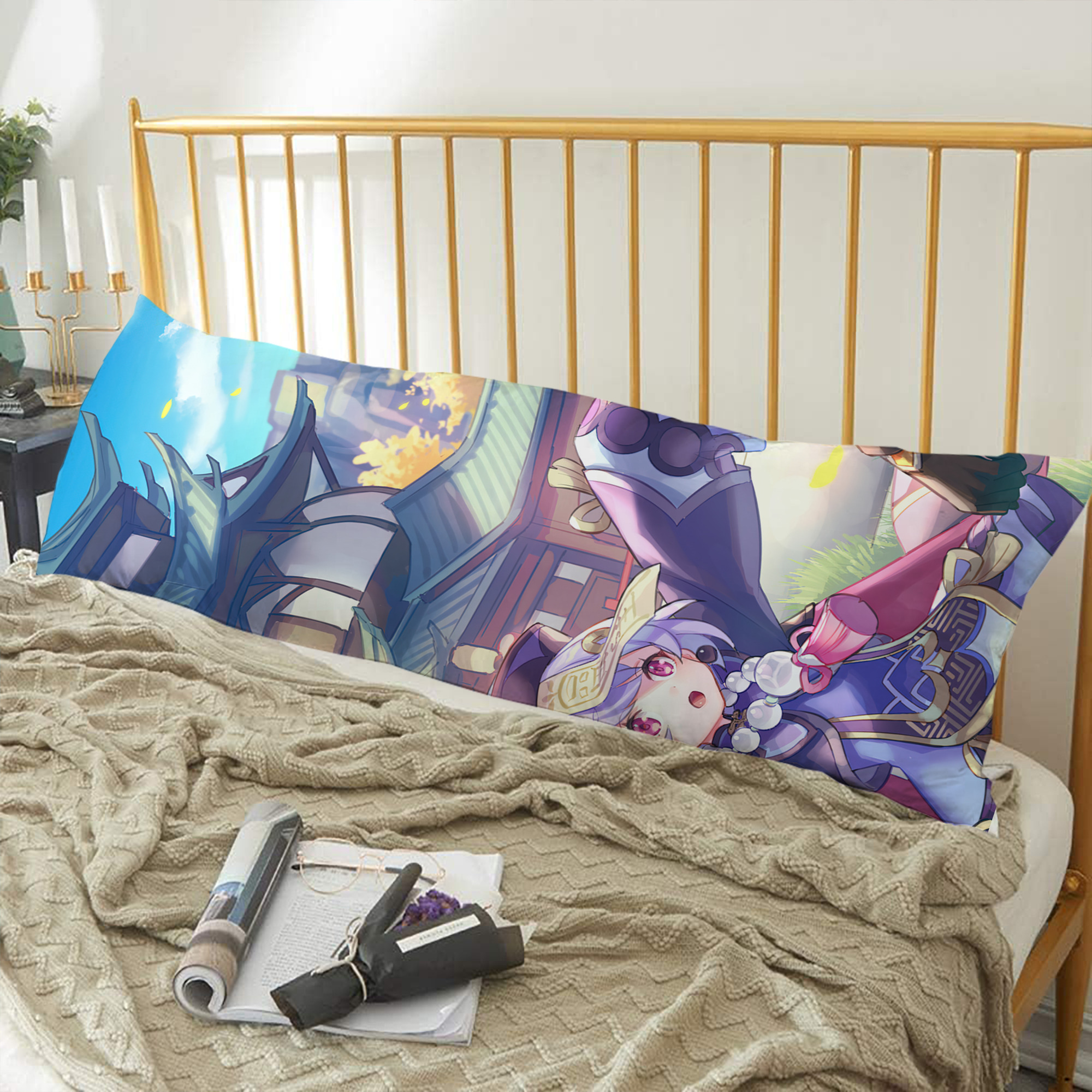 げんし神 genshin ロング抱き枕カバー 両面プリントタイプ（サイズ選択可）