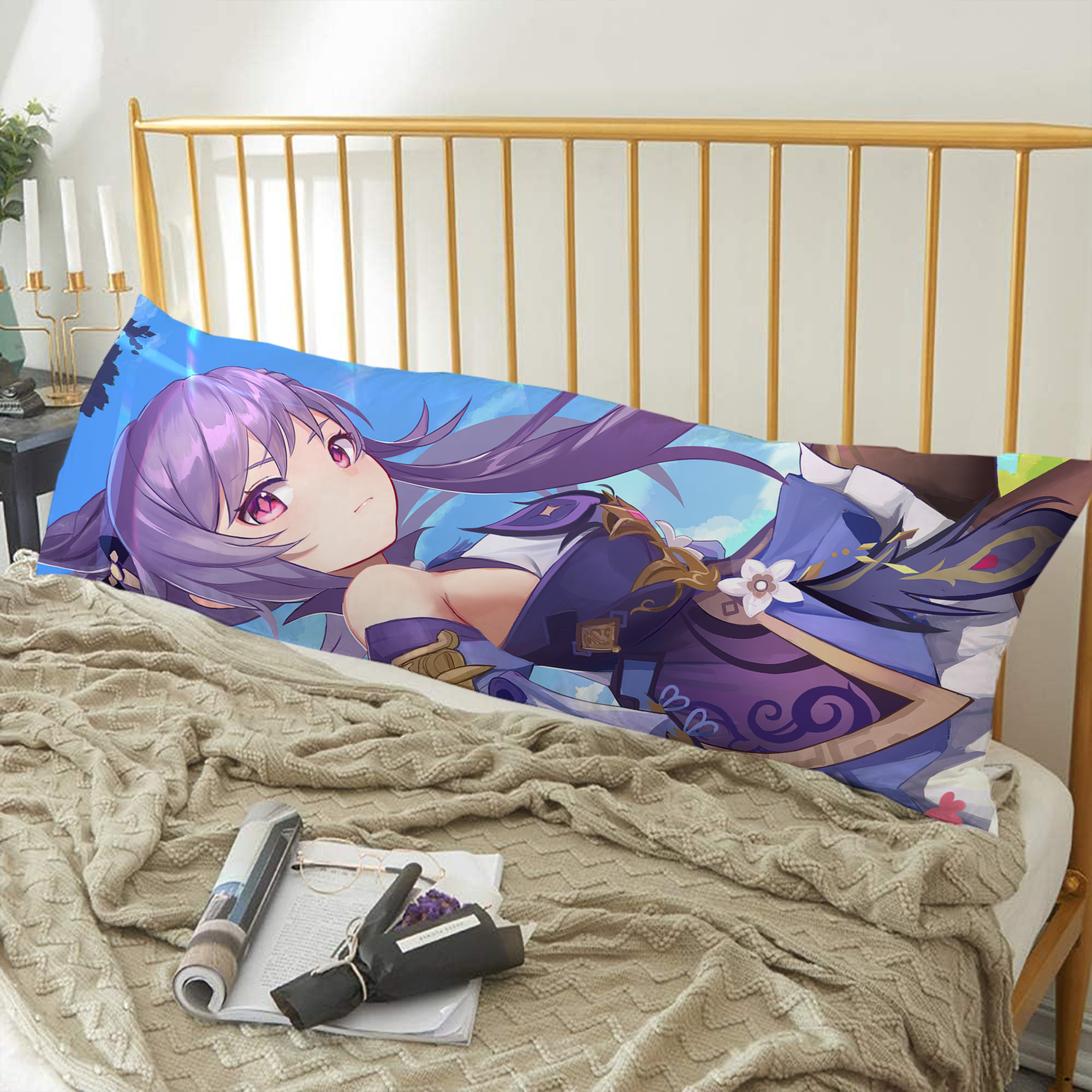 げんし神 genshin ロング抱き枕カバー 両面プリントタイプ（サイズ選択可）