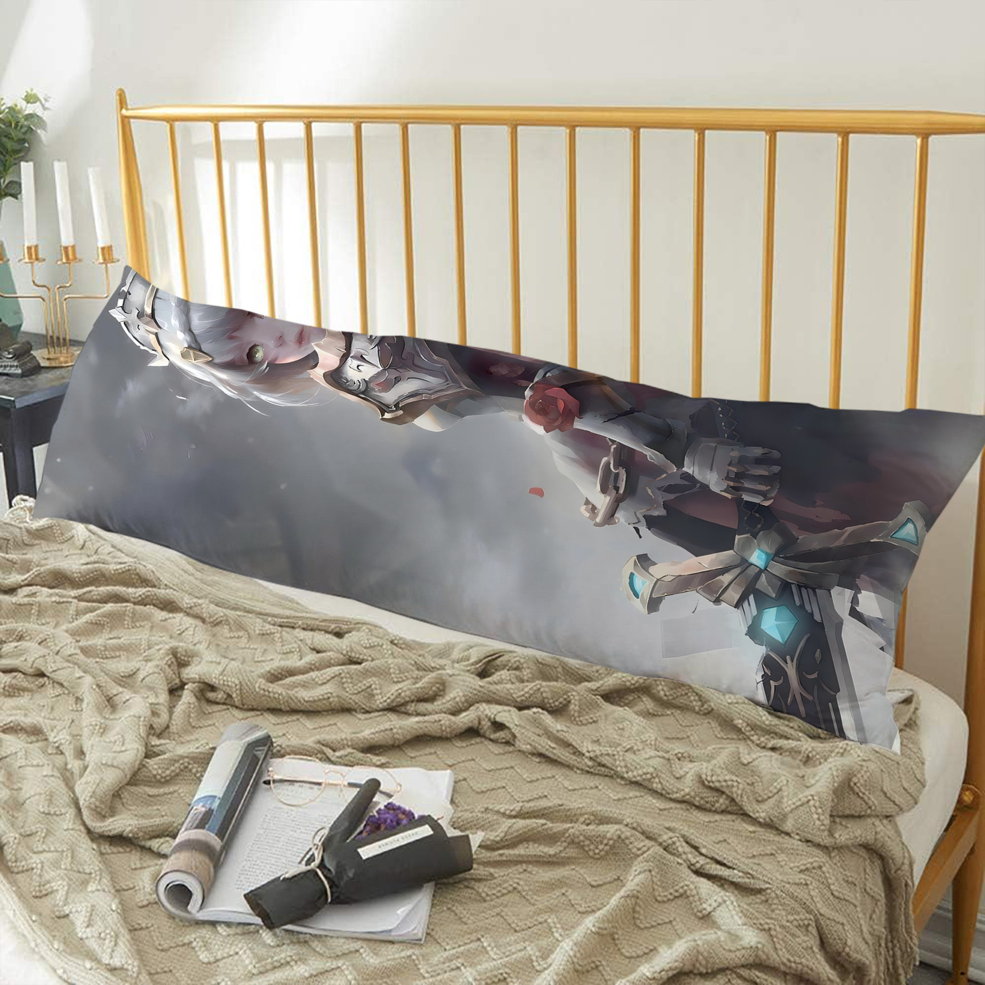 げんし神 genshin ロング抱き枕カバー 両面プリントタイプ（サイズ選択可）