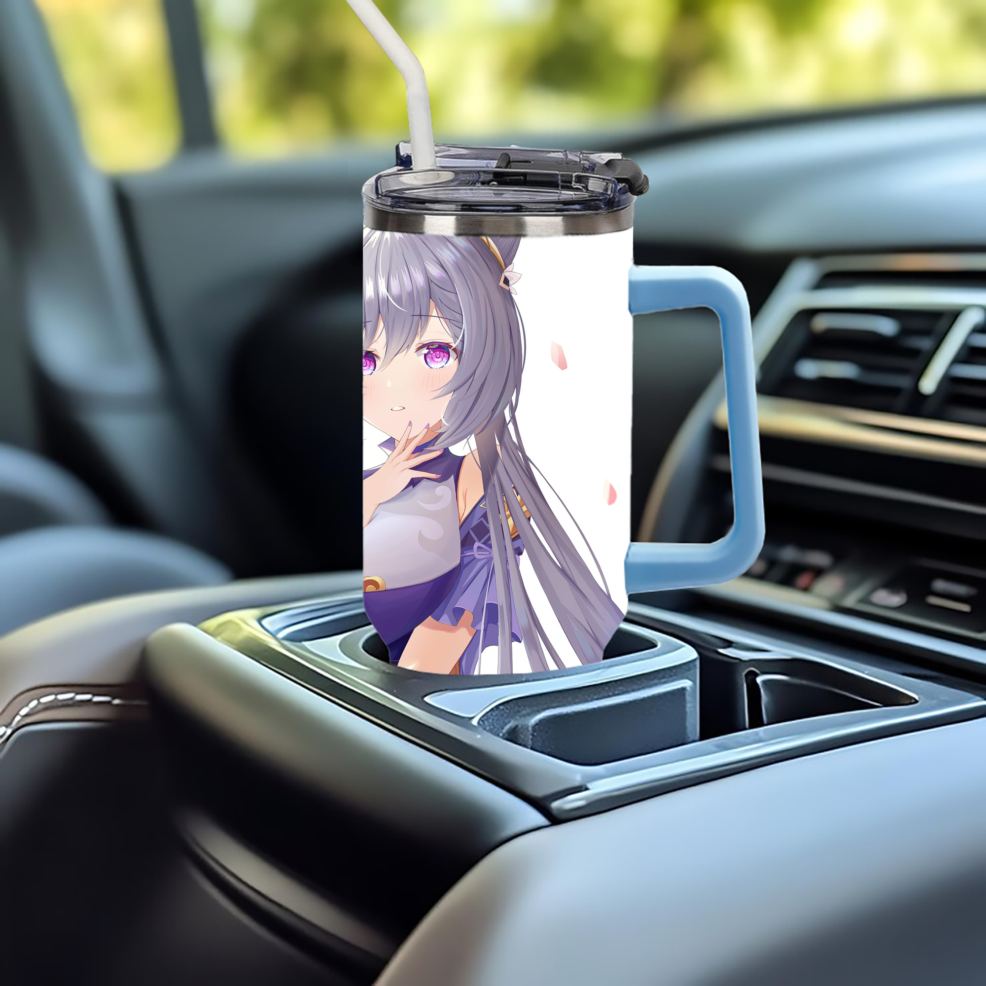 げんし神 genshin 1200ｍLフルプリント車用タンブラー