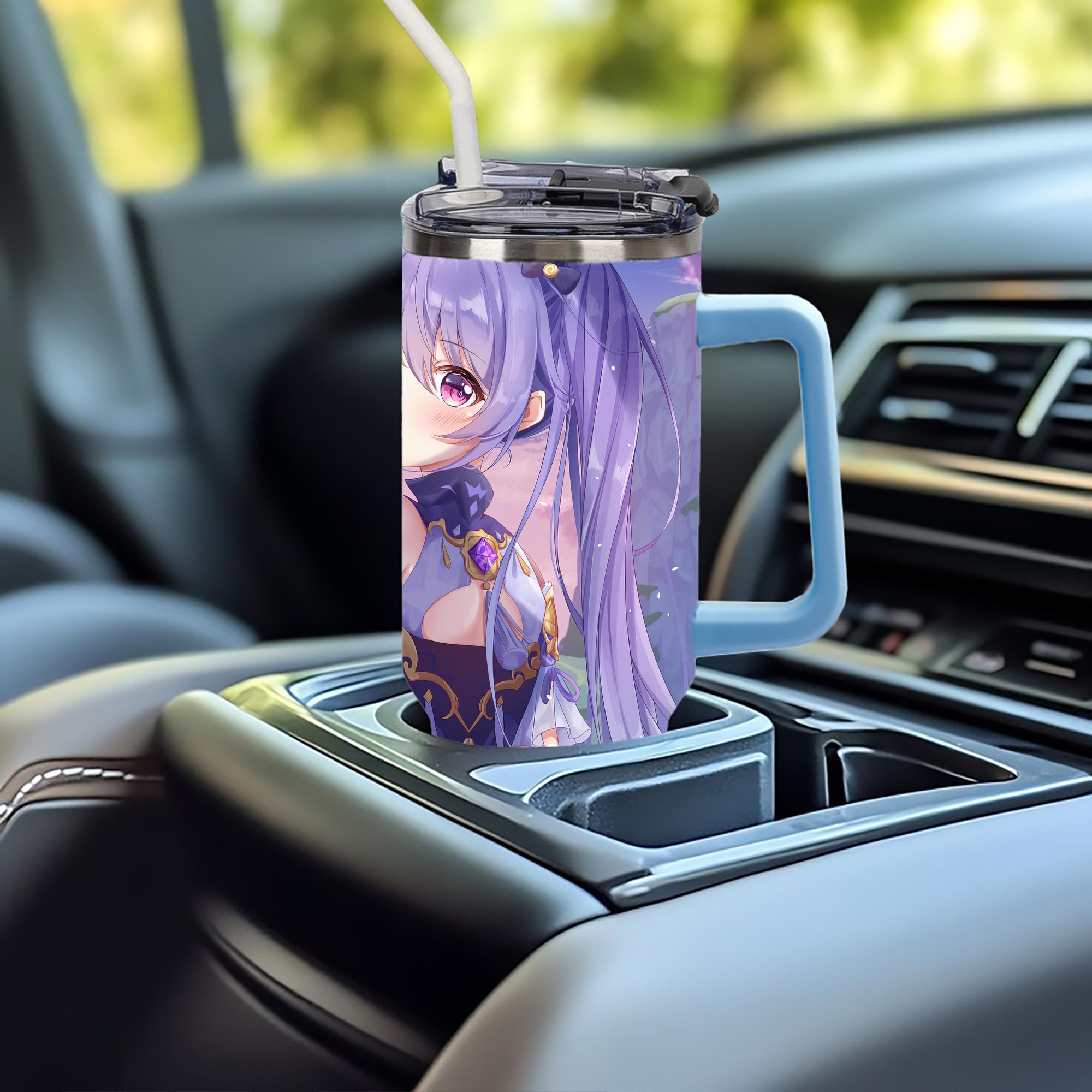 げんし神 genshin 1200ｍLフルプリント車用タンブラー