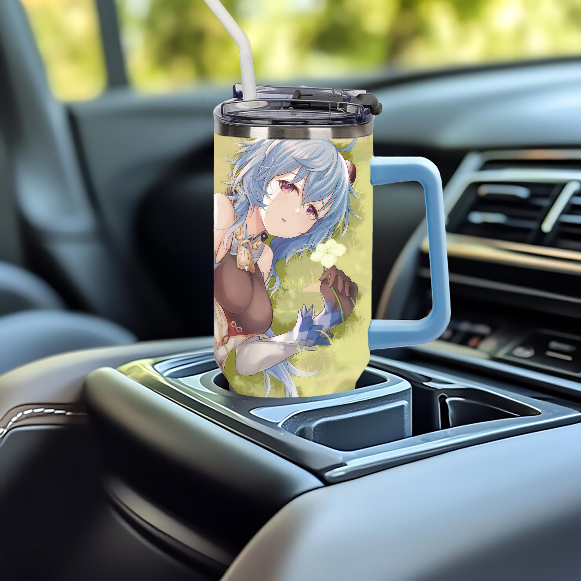 げんし神 genshin 1200ｍLフルプリント車用タンブラー