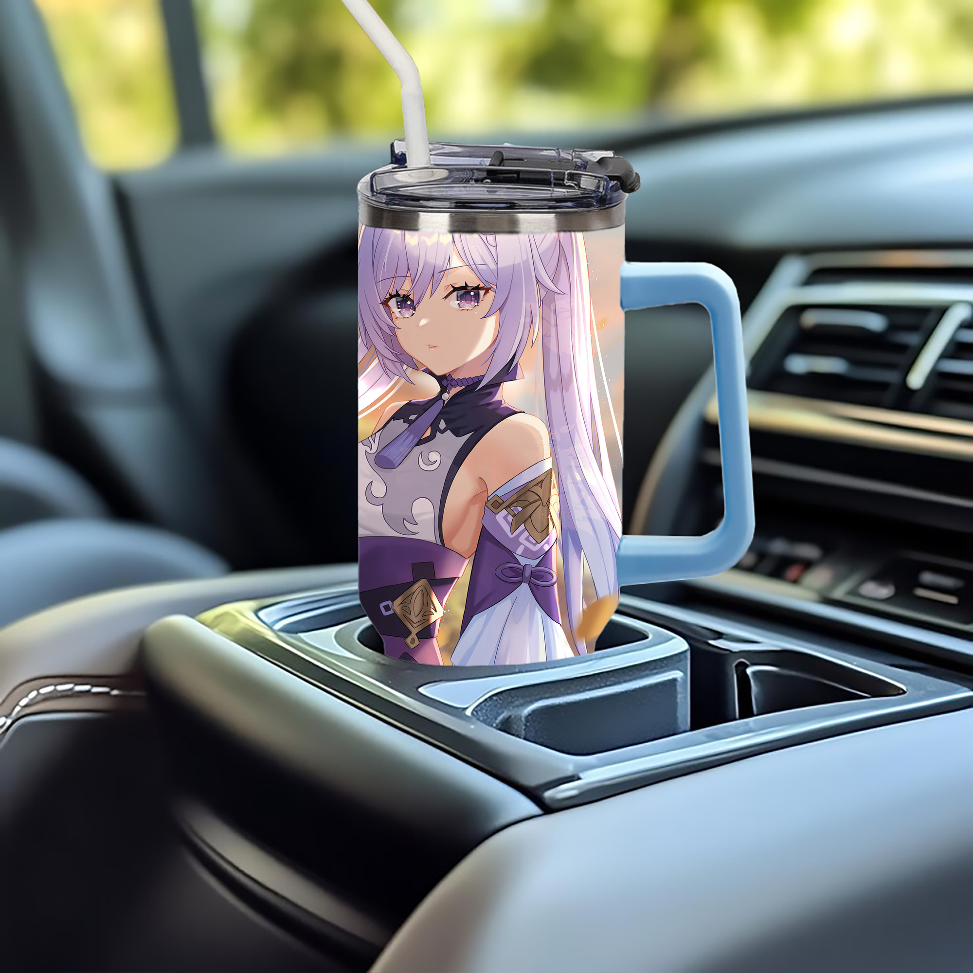 げんし神 genshin 1200ｍLフルプリント車用タンブラー