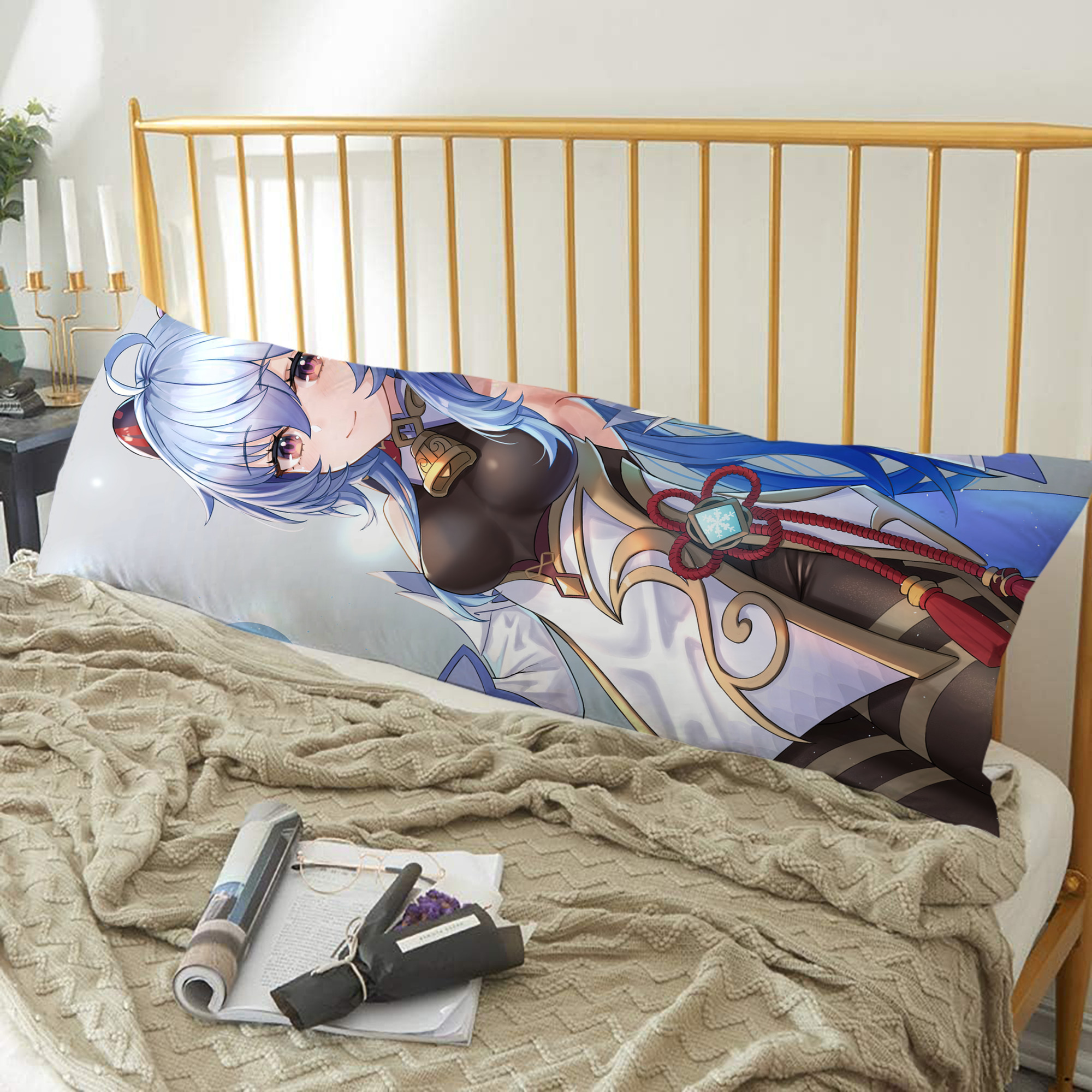 げんし神 genshin ロング抱き枕カバー 両面プリントタイプ（サイズ選択可）