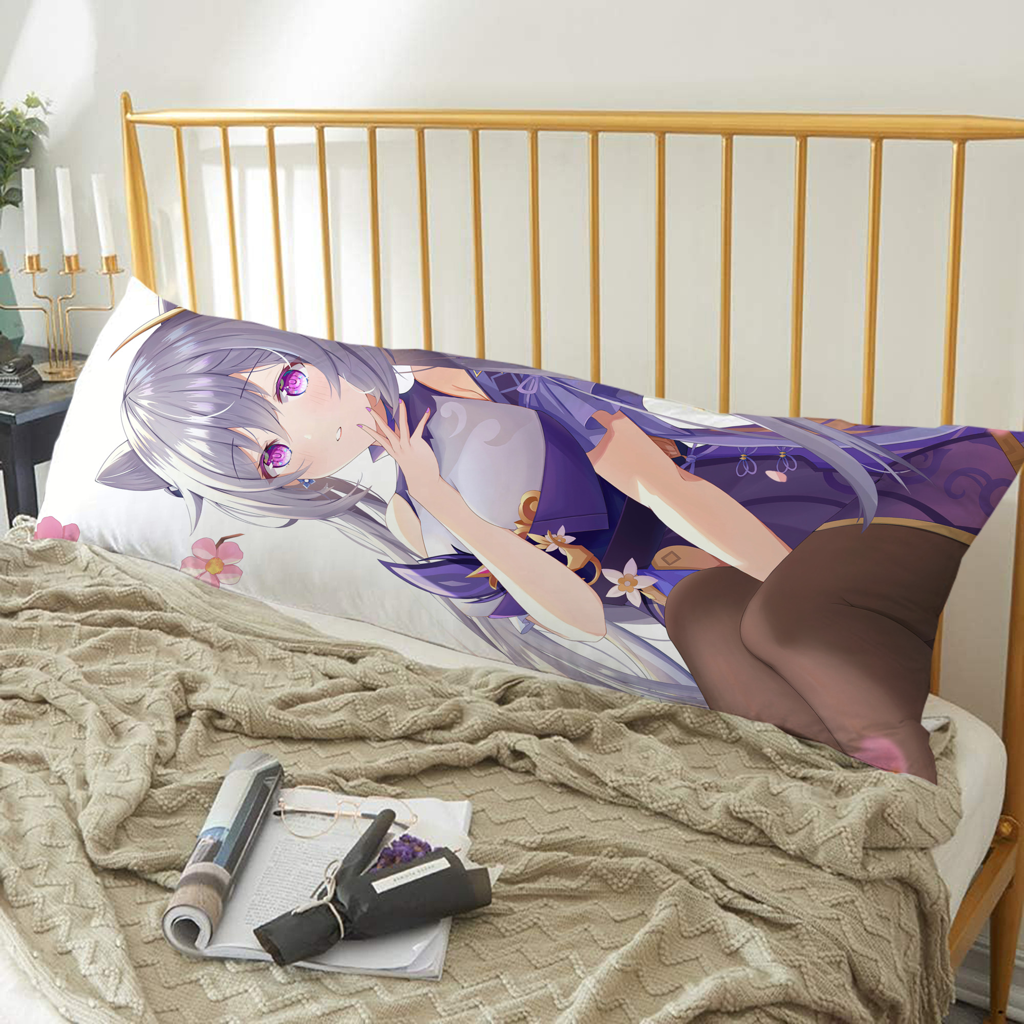 げんし神 genshin ロング抱き枕カバー 両面プリントタイプ（サイズ選択可）