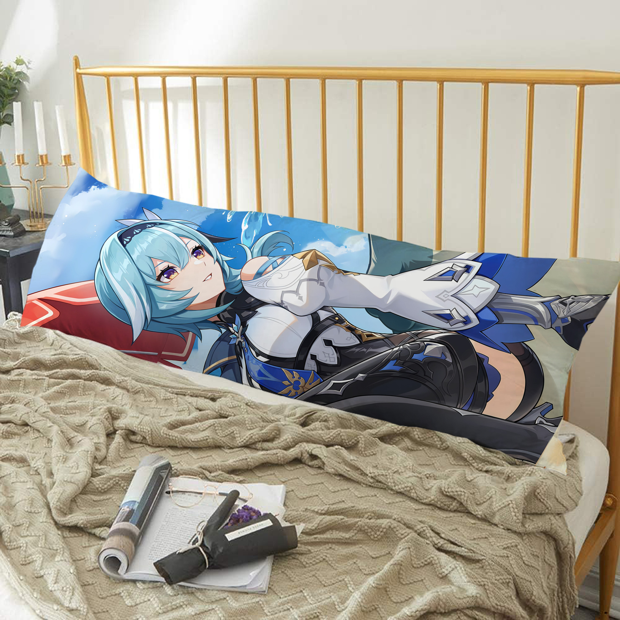 げんし神 genshin ロング抱き枕カバー 両面プリントタイプ（サイズ選択可）